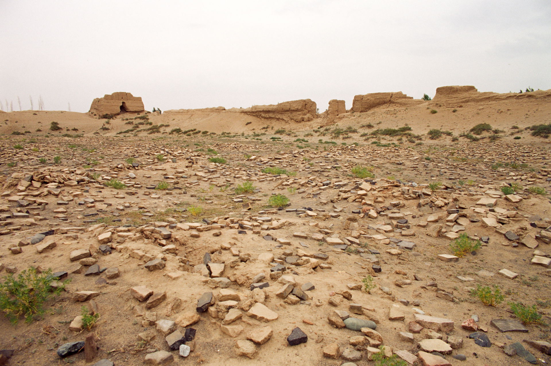 remains at Zhangye