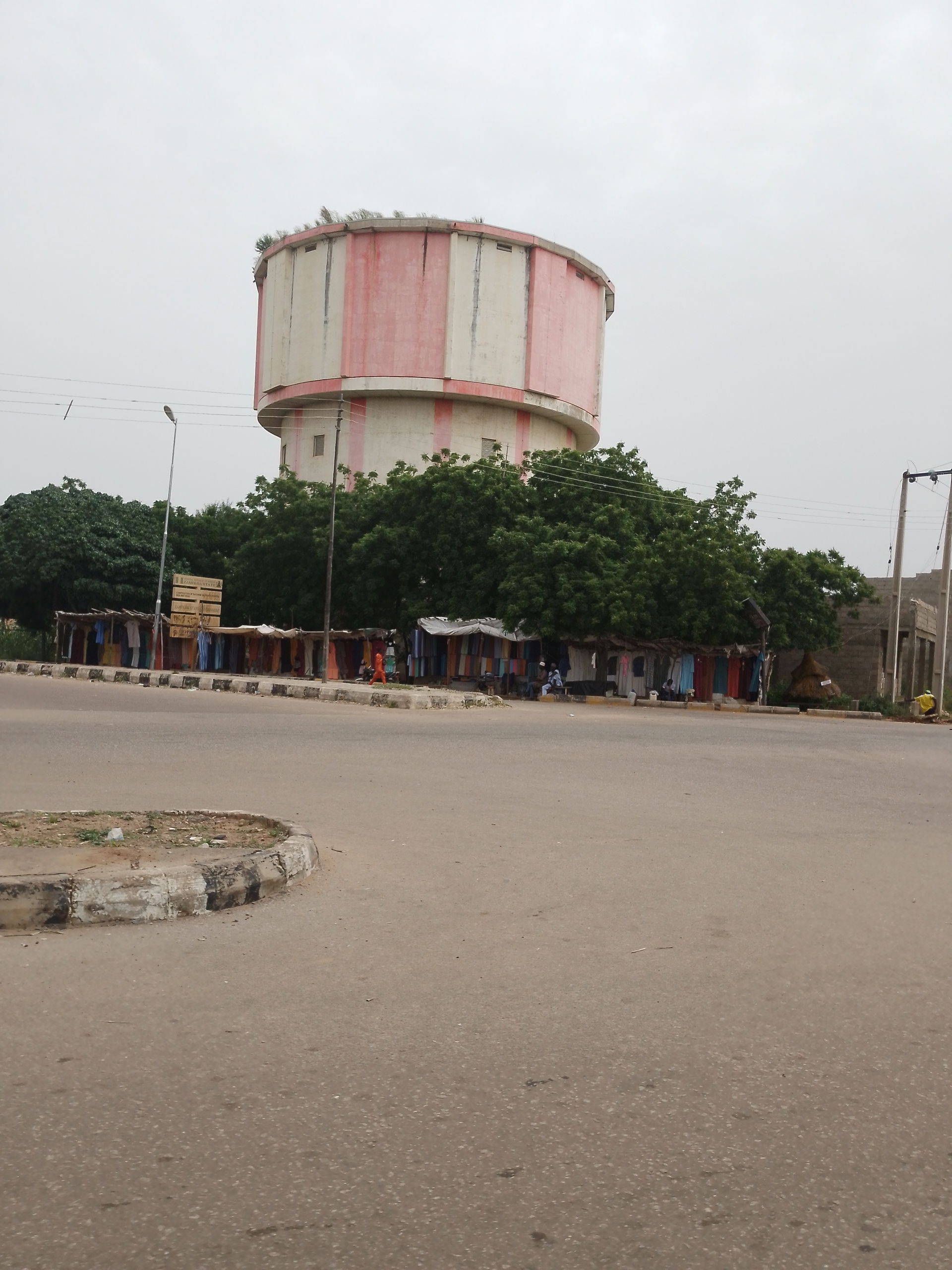 Water tank in the city of Gusau