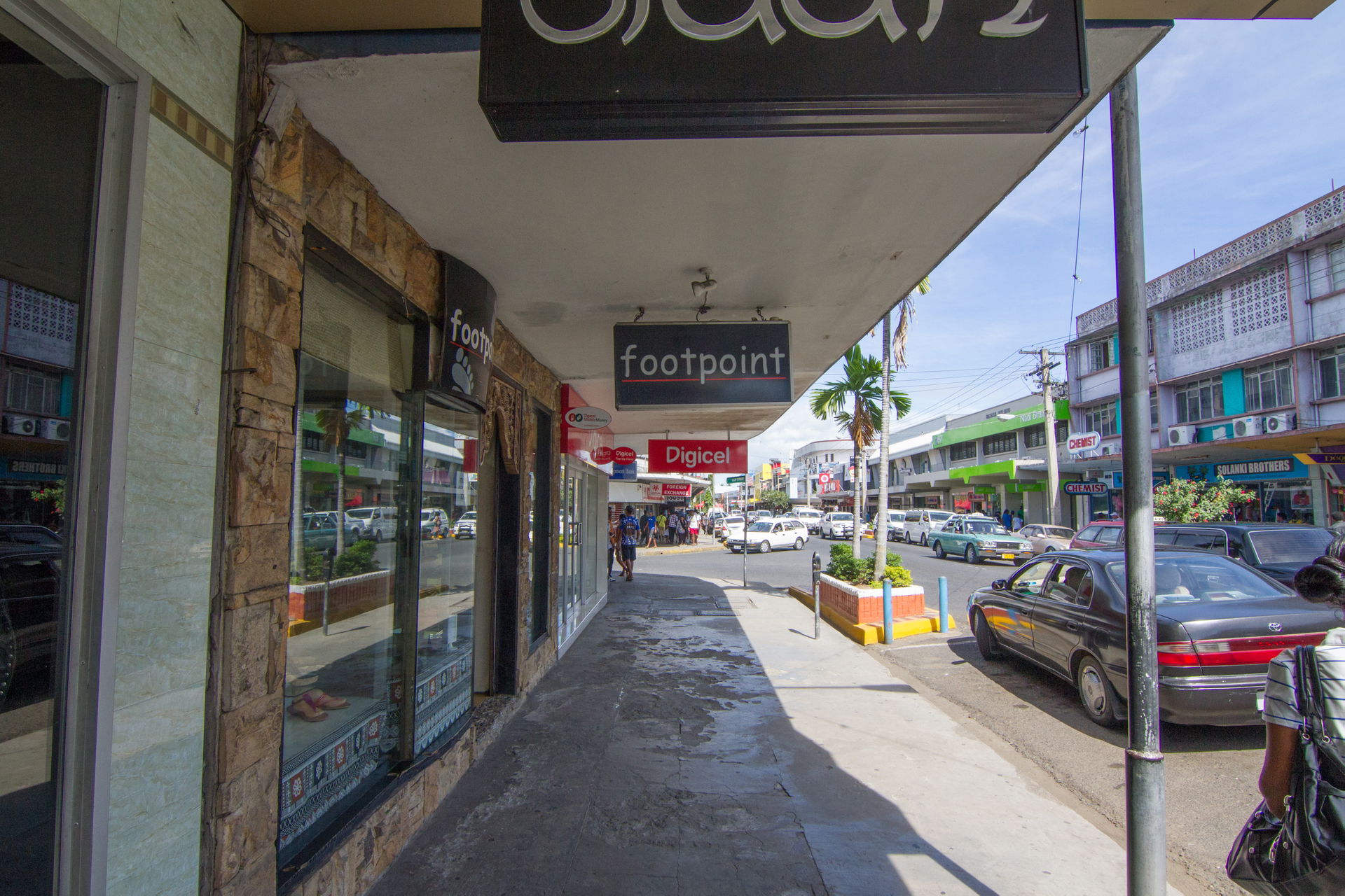 Nadi town centre, Fiji