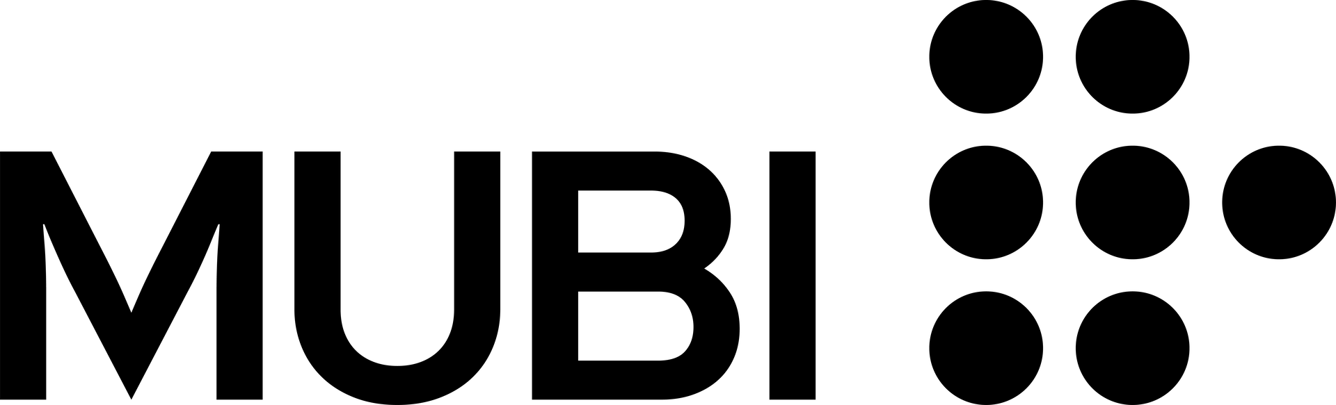 MUBI Logo Standard Black