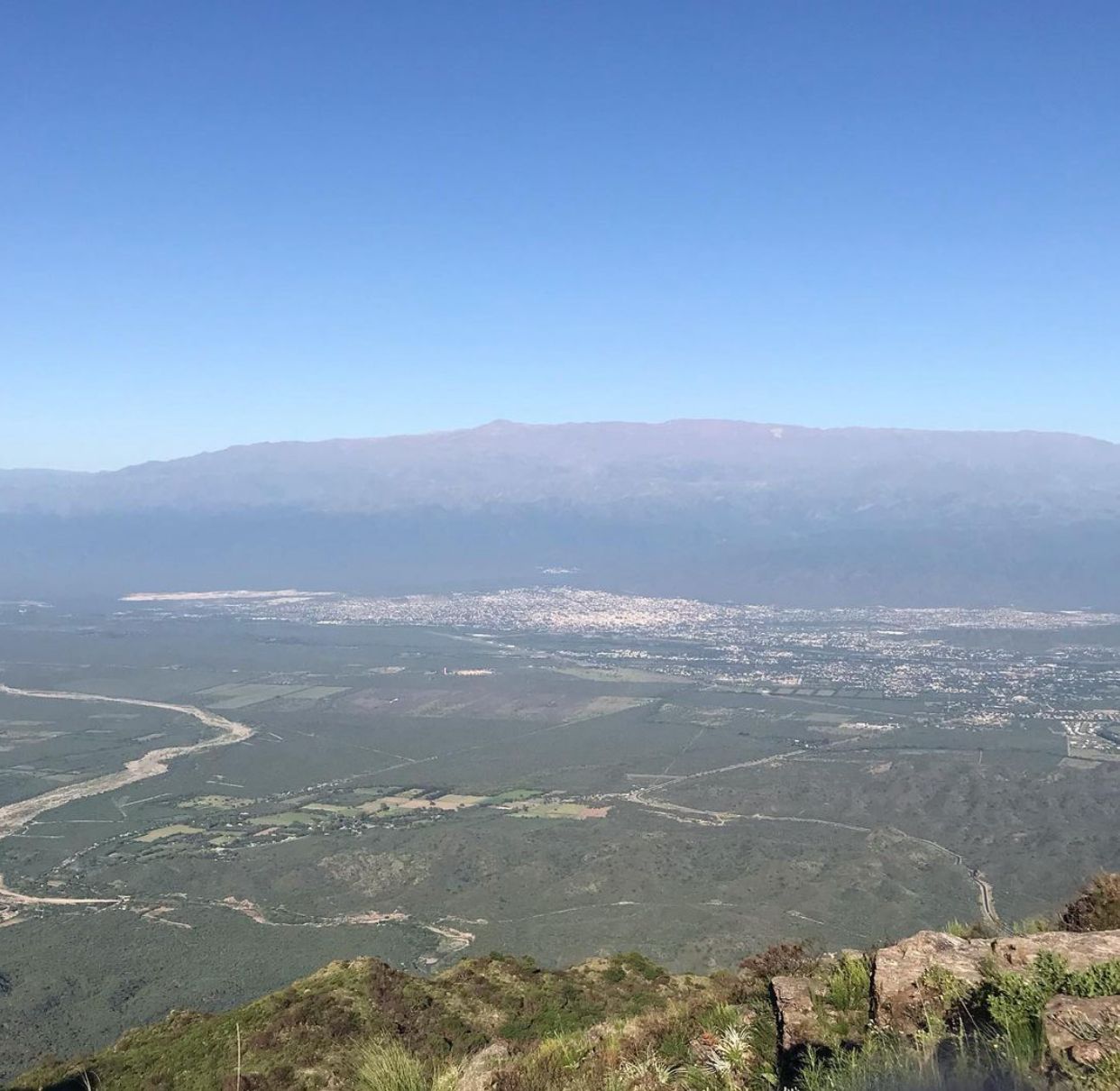 View of the city of San Fernando del Valle de Catamarca from th…