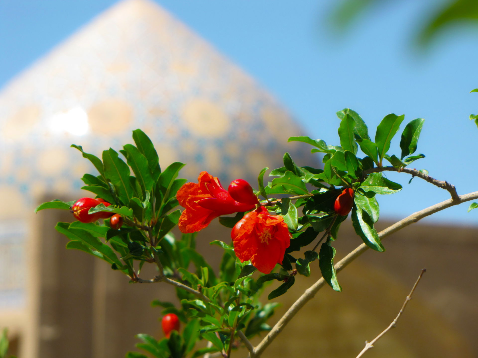 This is a photo of a monument in Iran identified by the ID
