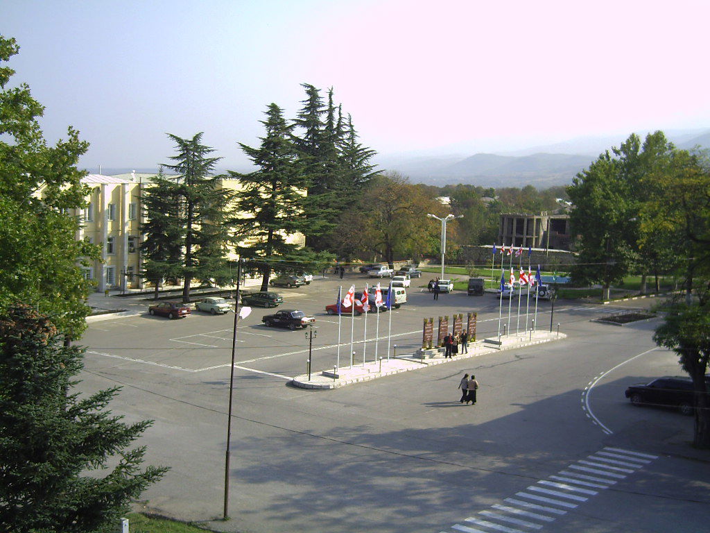 Akhmeta central square