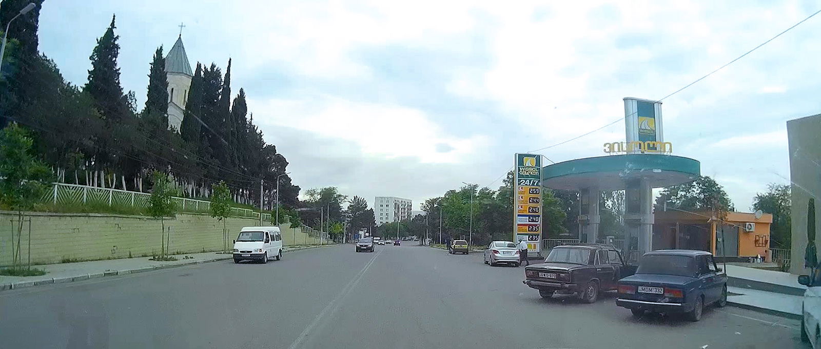 Gardabani is located between Rustavi and the Azerbaijan border