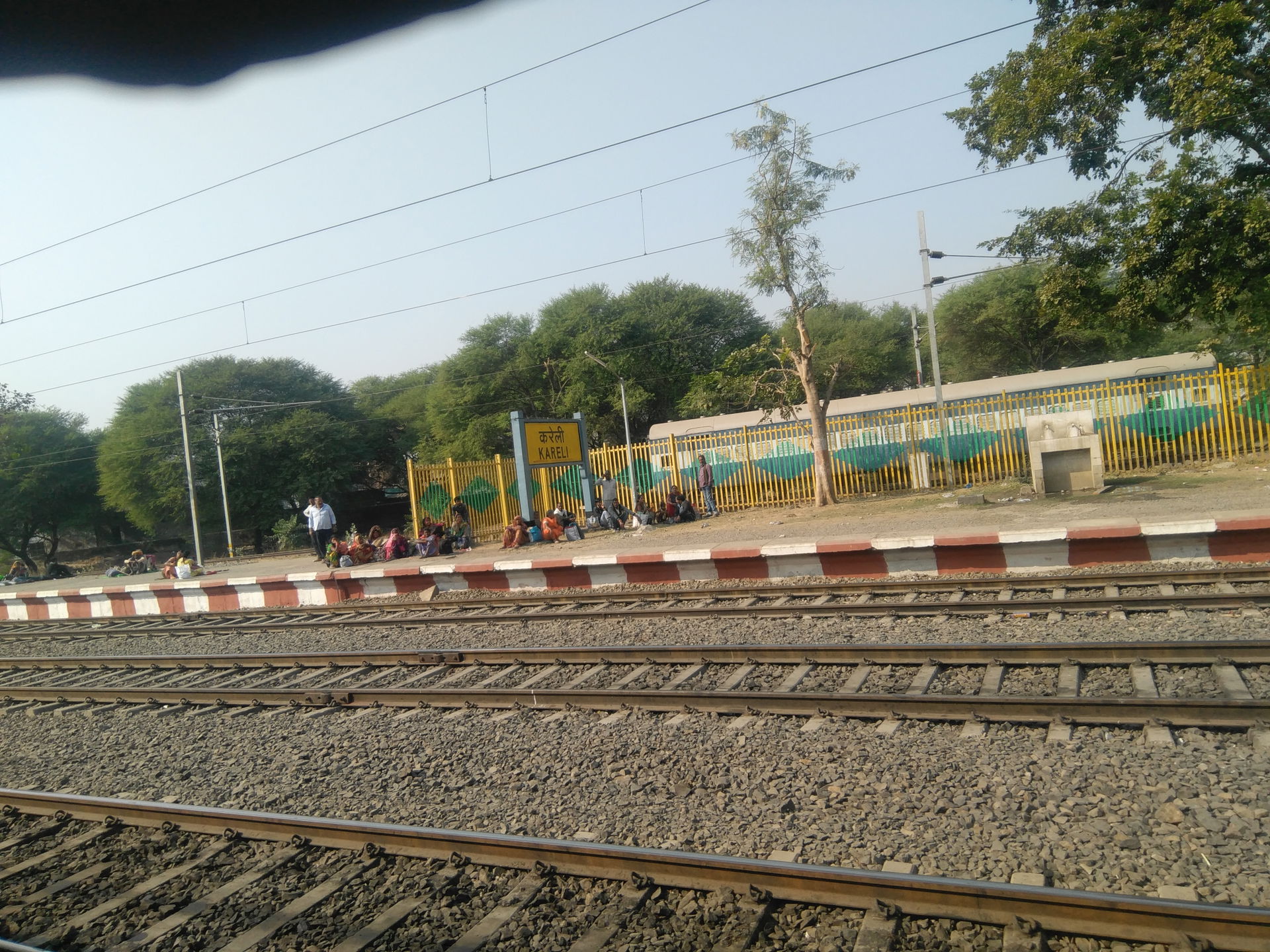 Kareli railway station