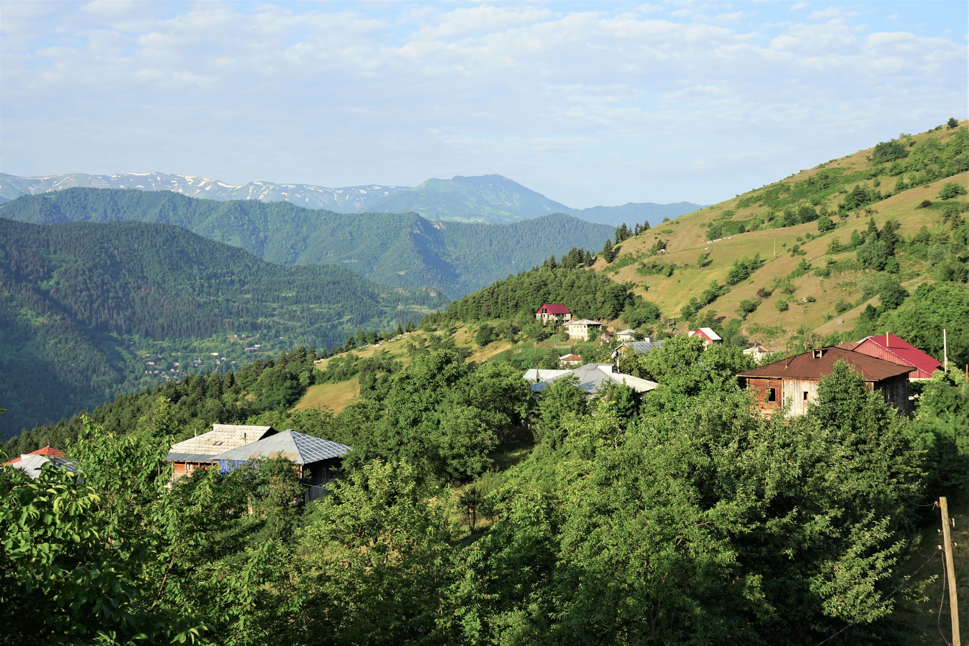 Mount Tbeti (2,464 m) as seen from Khulo, Ajara, Georgia