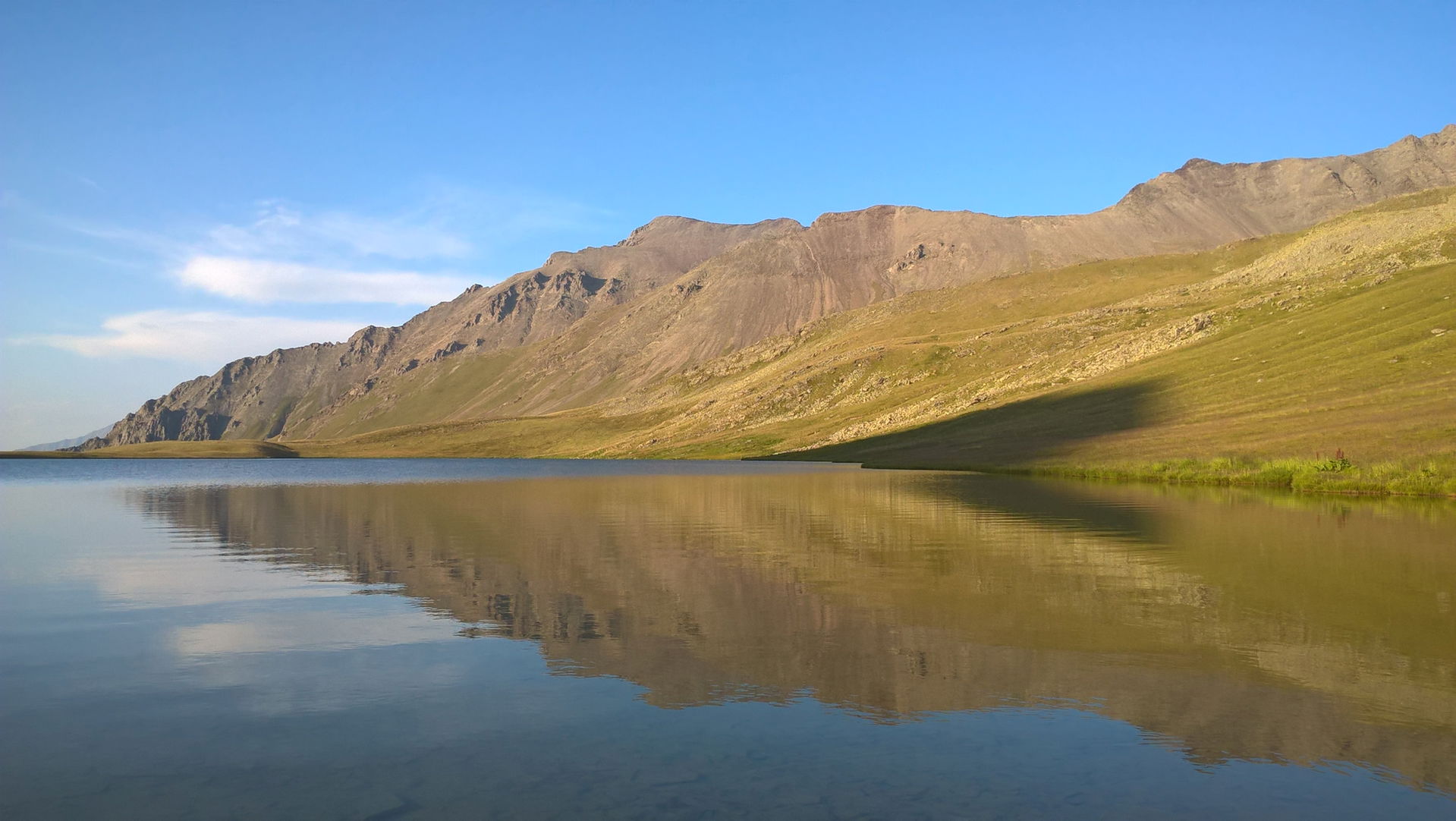 Black Cliffs' Lake, Lagodekhi Protected Area, Georgia (3,000 m …
