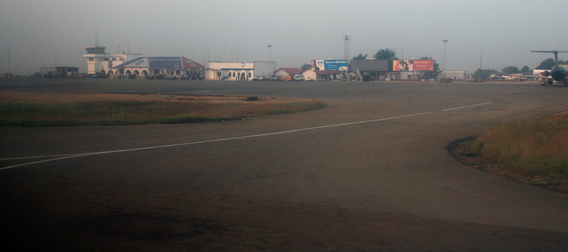 Mbuji-Mayi Airport in Mbuji-Mayi, Democratic Republic of Congo