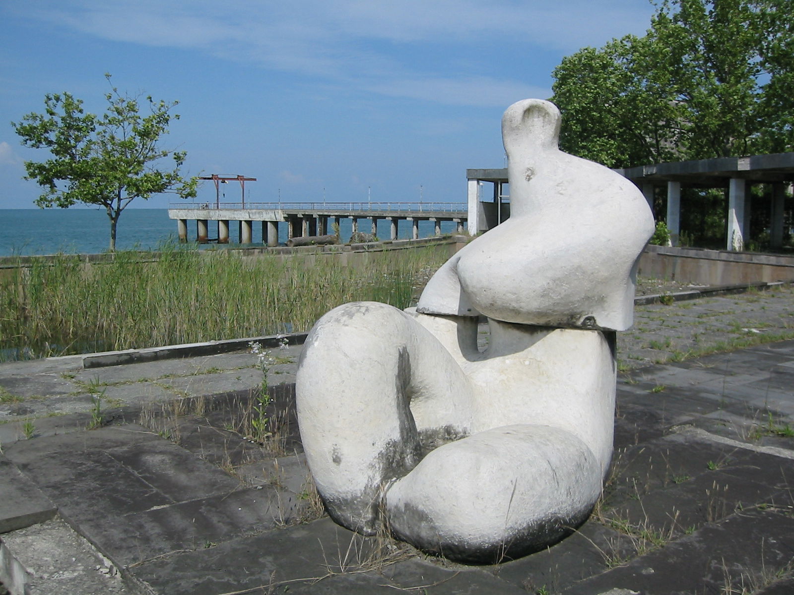 Pitsunda cape, Abkhazia. Pityus, a Greek colony and trade port …