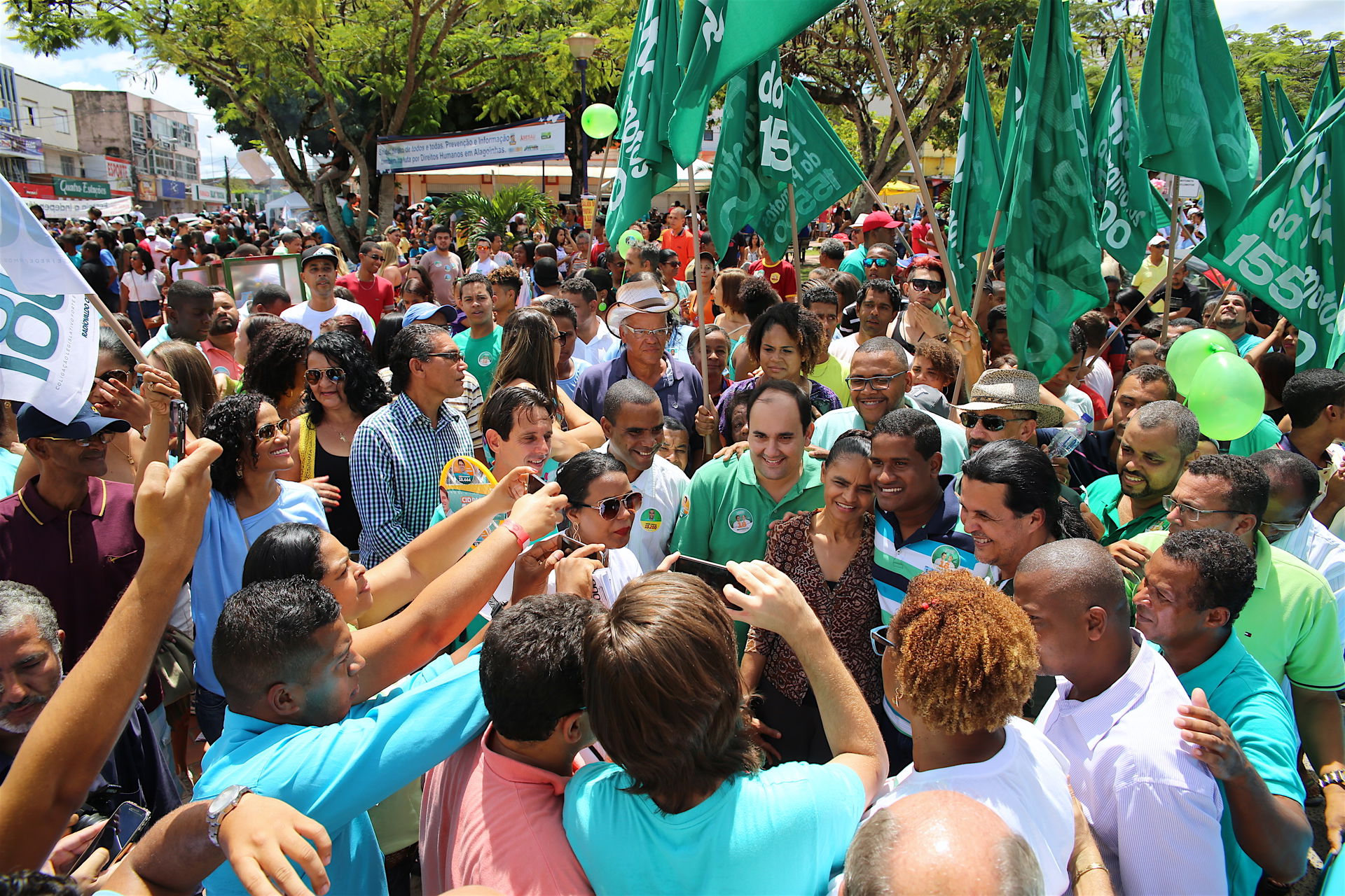 06.09.16. Caminhada no centro da Cidade. Candidato a Prefeito d…