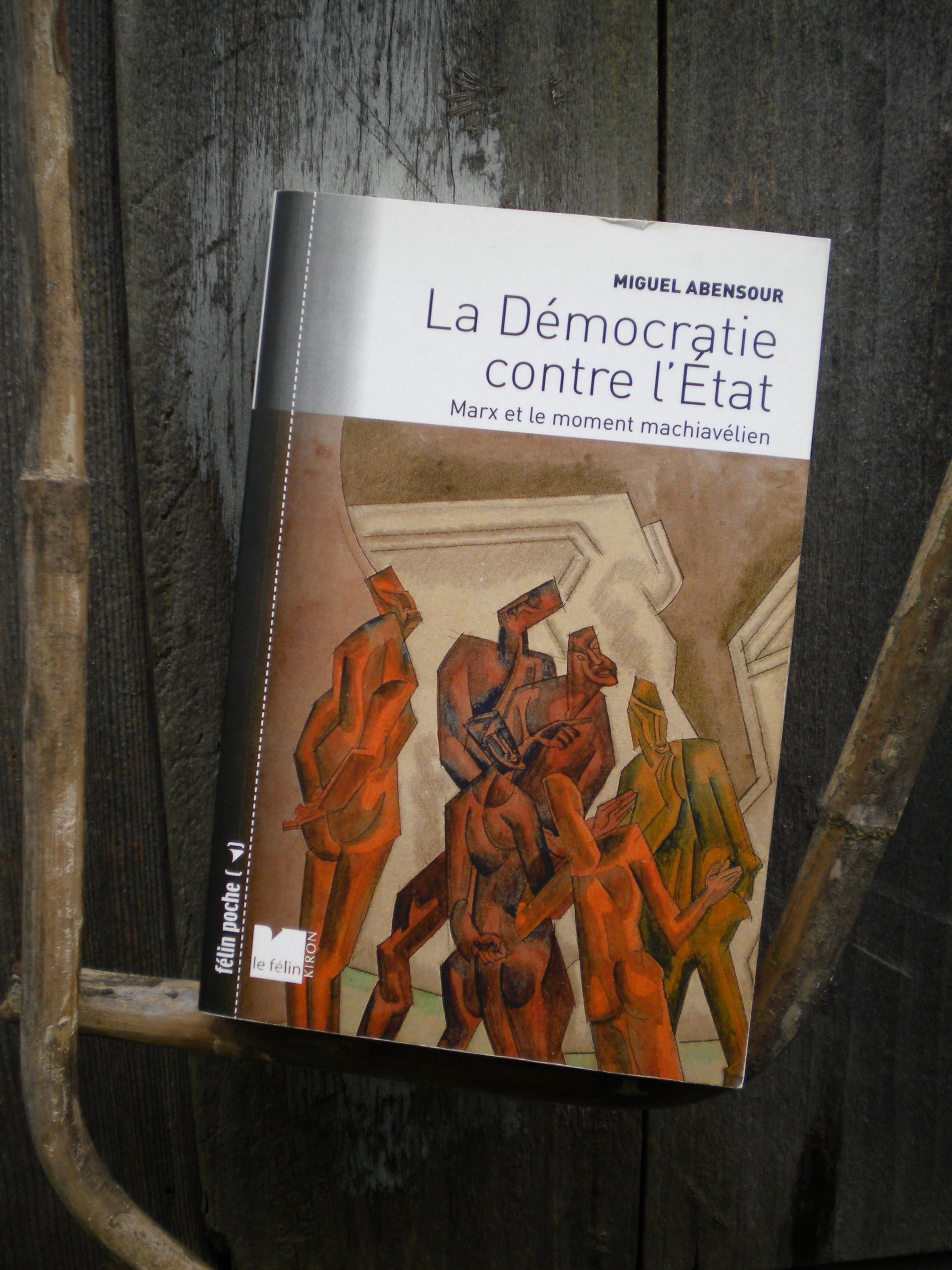 This is the front cover of Miguel Abensour's book untitled "La …
