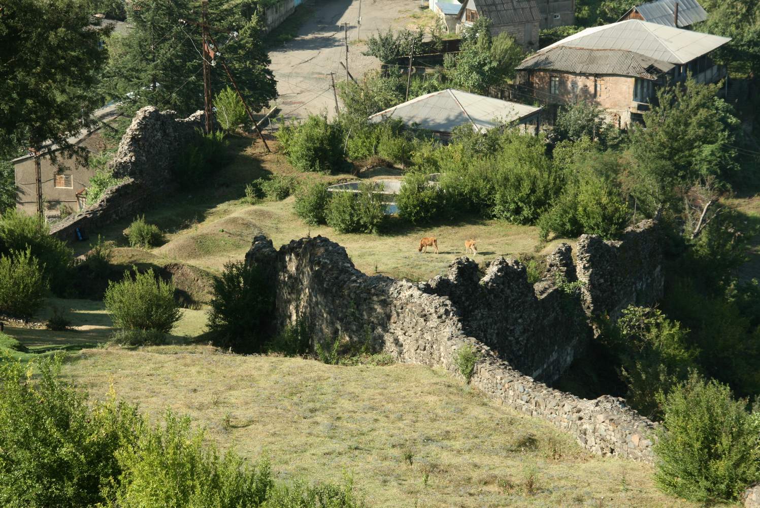 Ruins of Shorapani fortress, Georgia