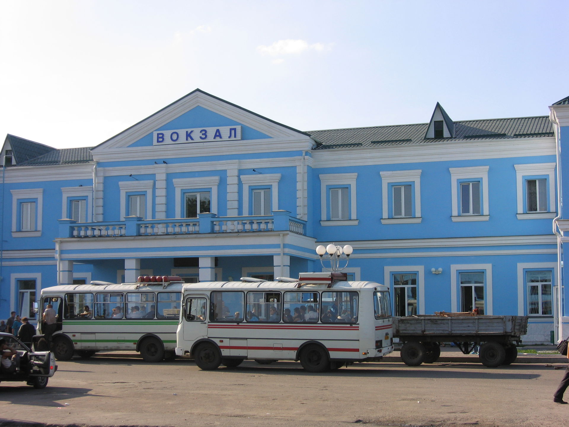 Nizhyn railway station, South-Western Railway, Ukraine.