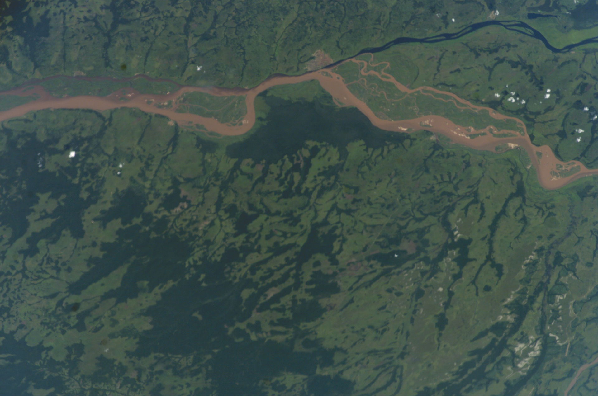View of Democratic Republic of the Congo taken during ISS Exped…