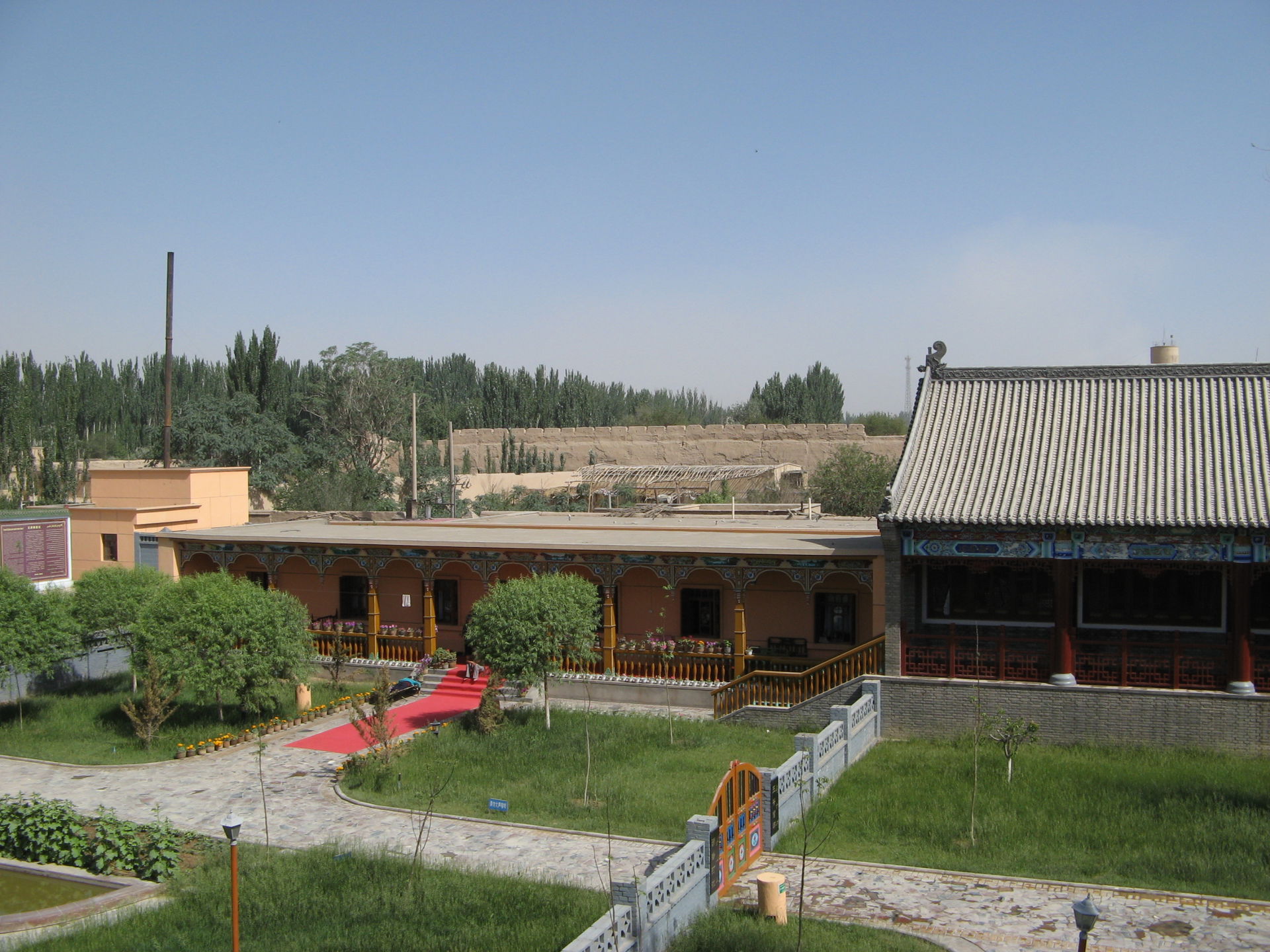 Royal Residence. Kuqa (Kucha), in Xinjiang A.R.
Kuqa is a Silk …