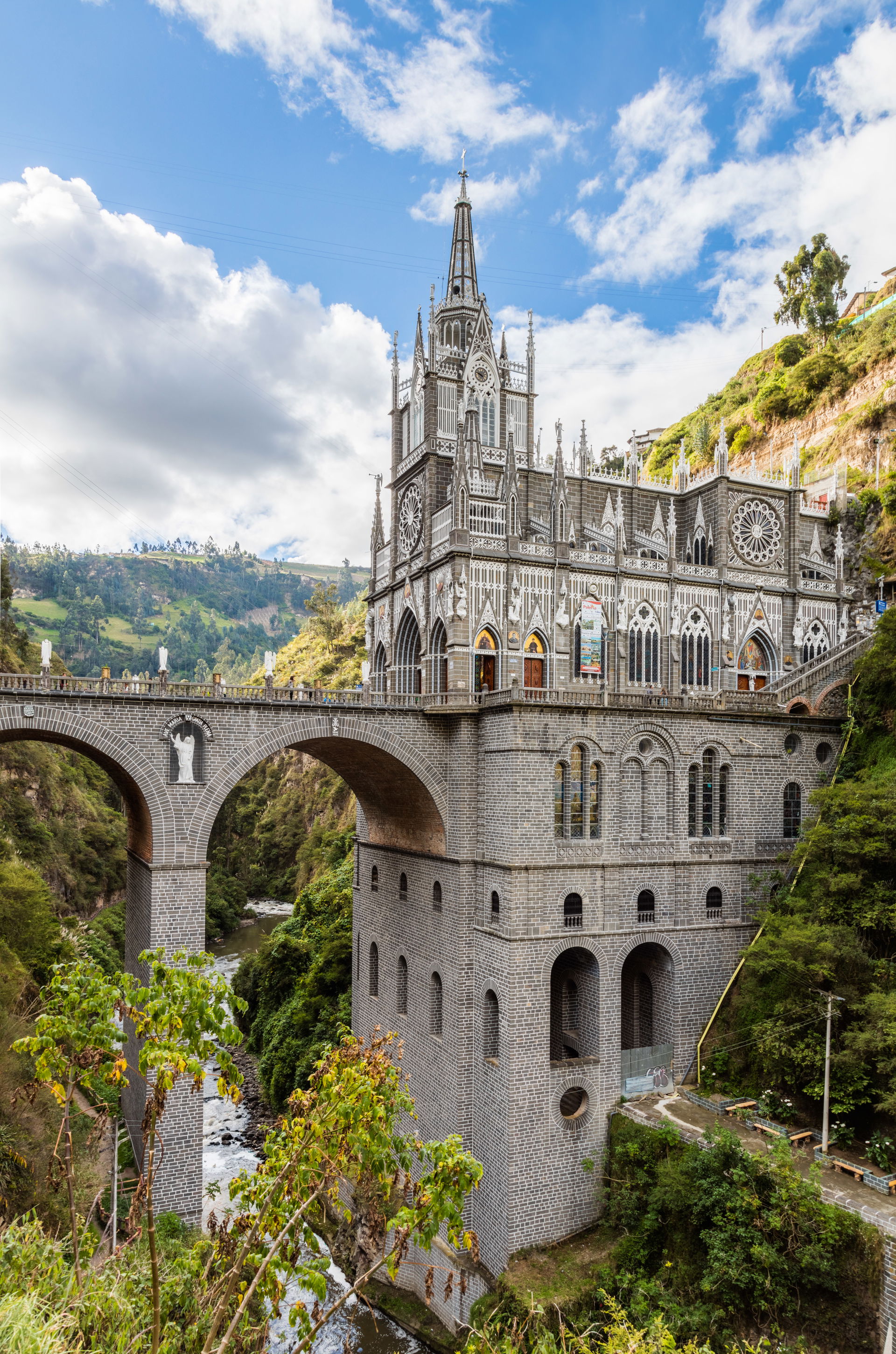 Sanctuary of Las Lajas, Ipiales, Colombia