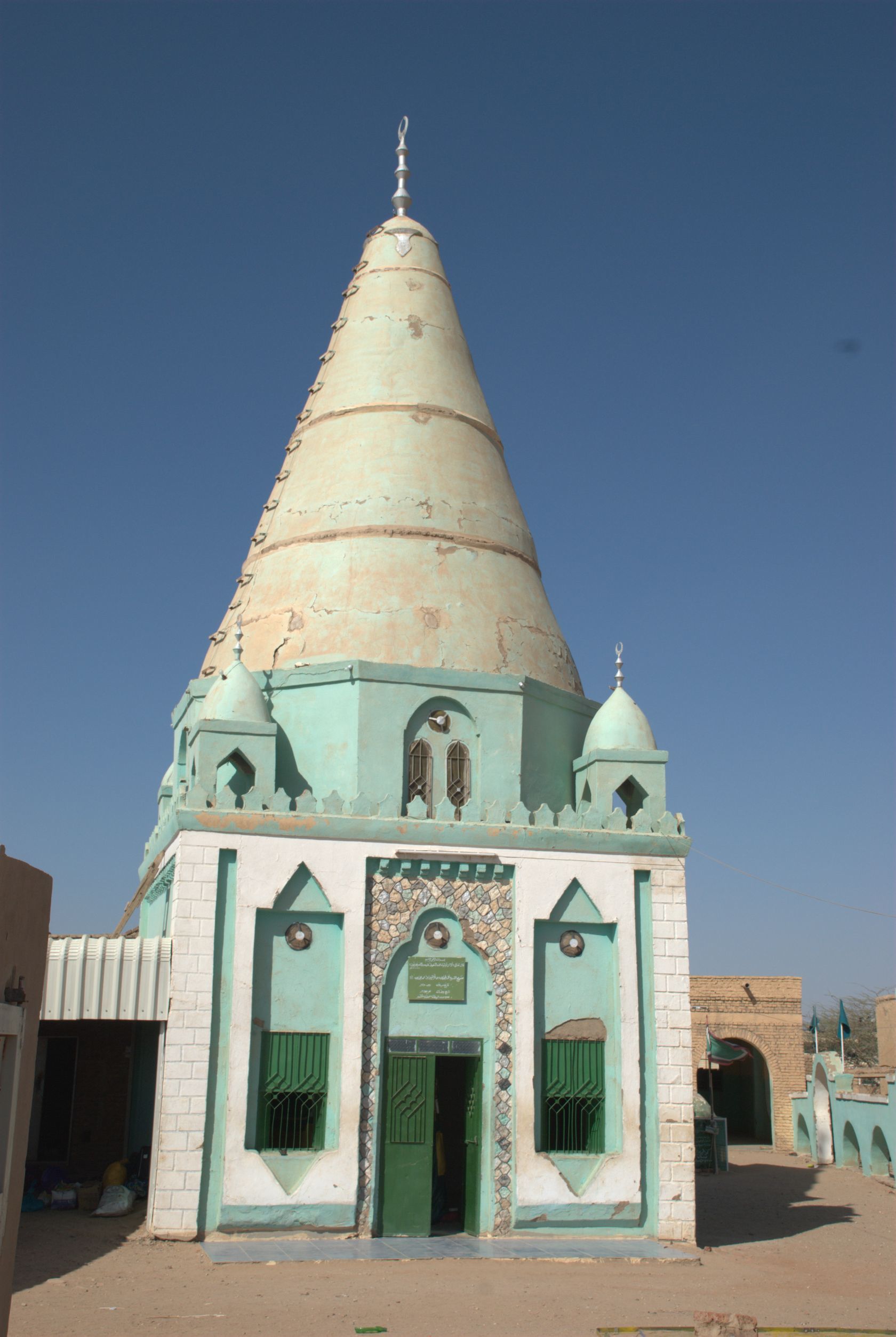 Tomb of Muhammad al-Majdhub, Ed Damer, Sudan.