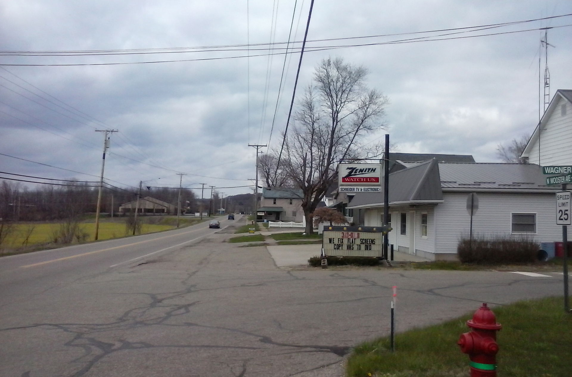 Street scene in Parral, Ohio