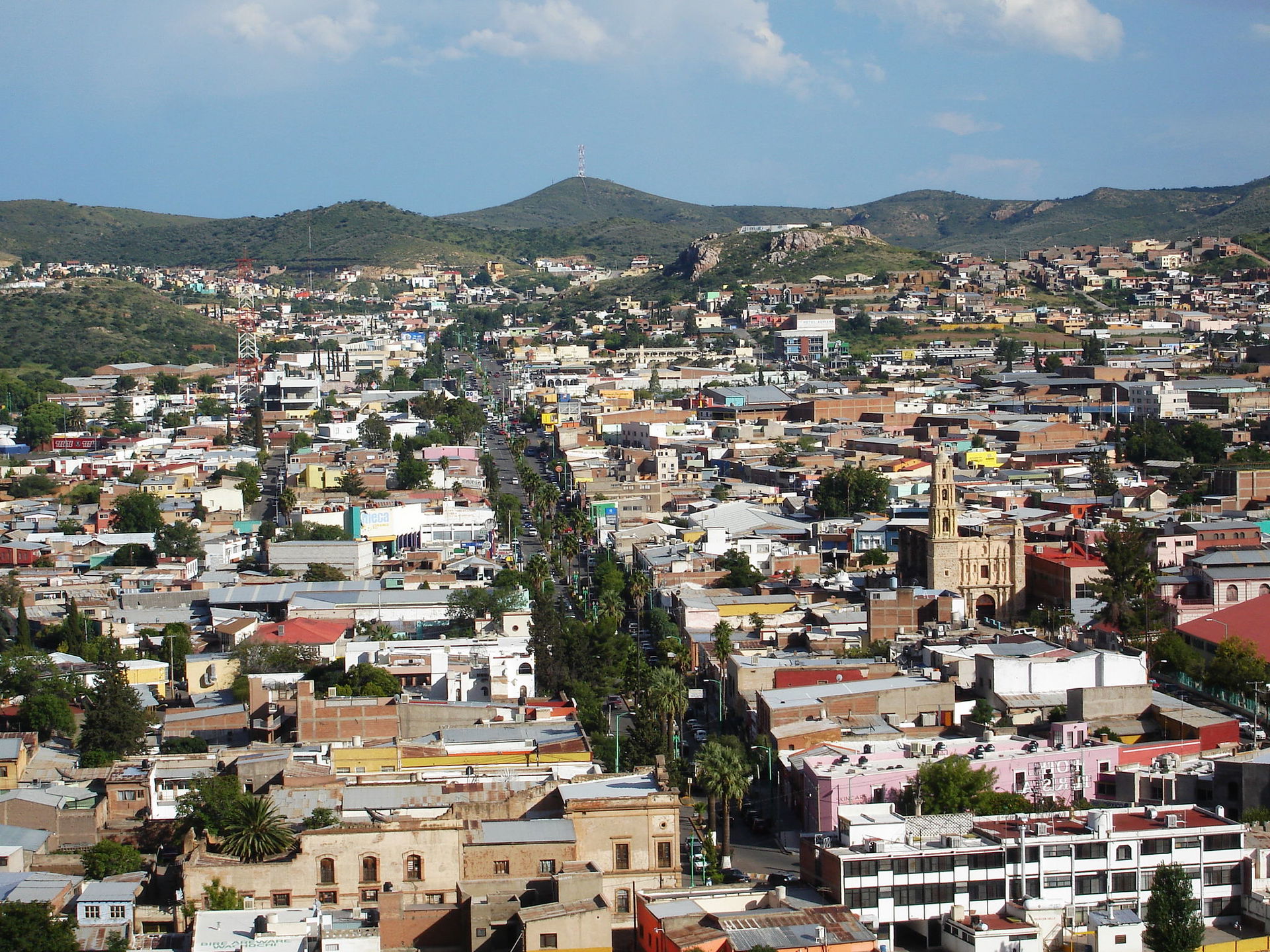 panoramica de hidalgo del parral