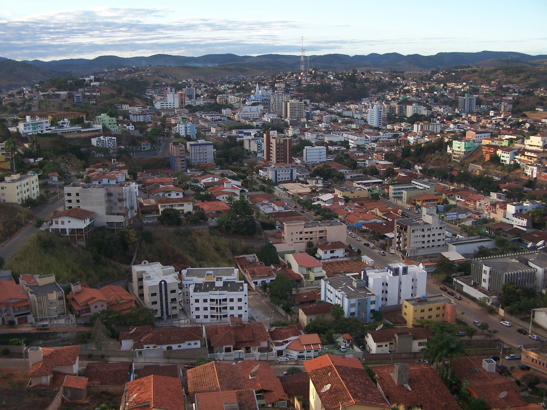 Teofilo Otoni MG downtown view