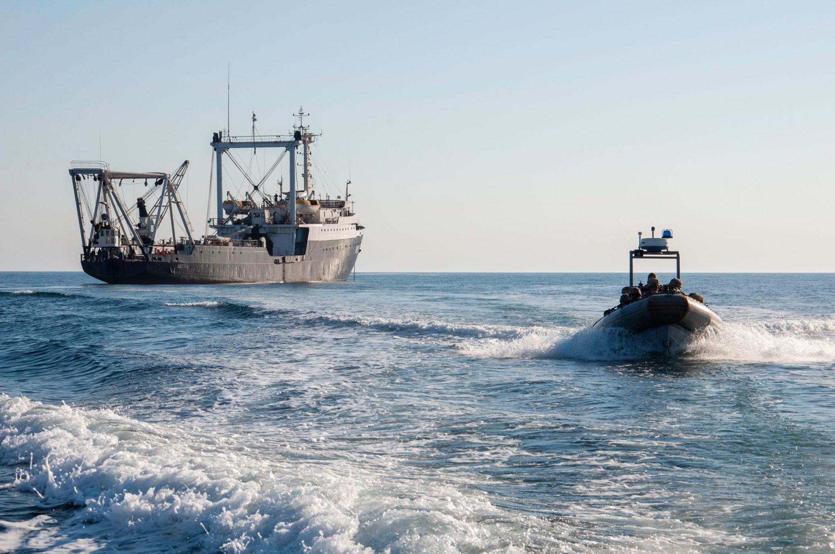 В акваторії Чорного моря за допомогою судна «Шостка» було забез…