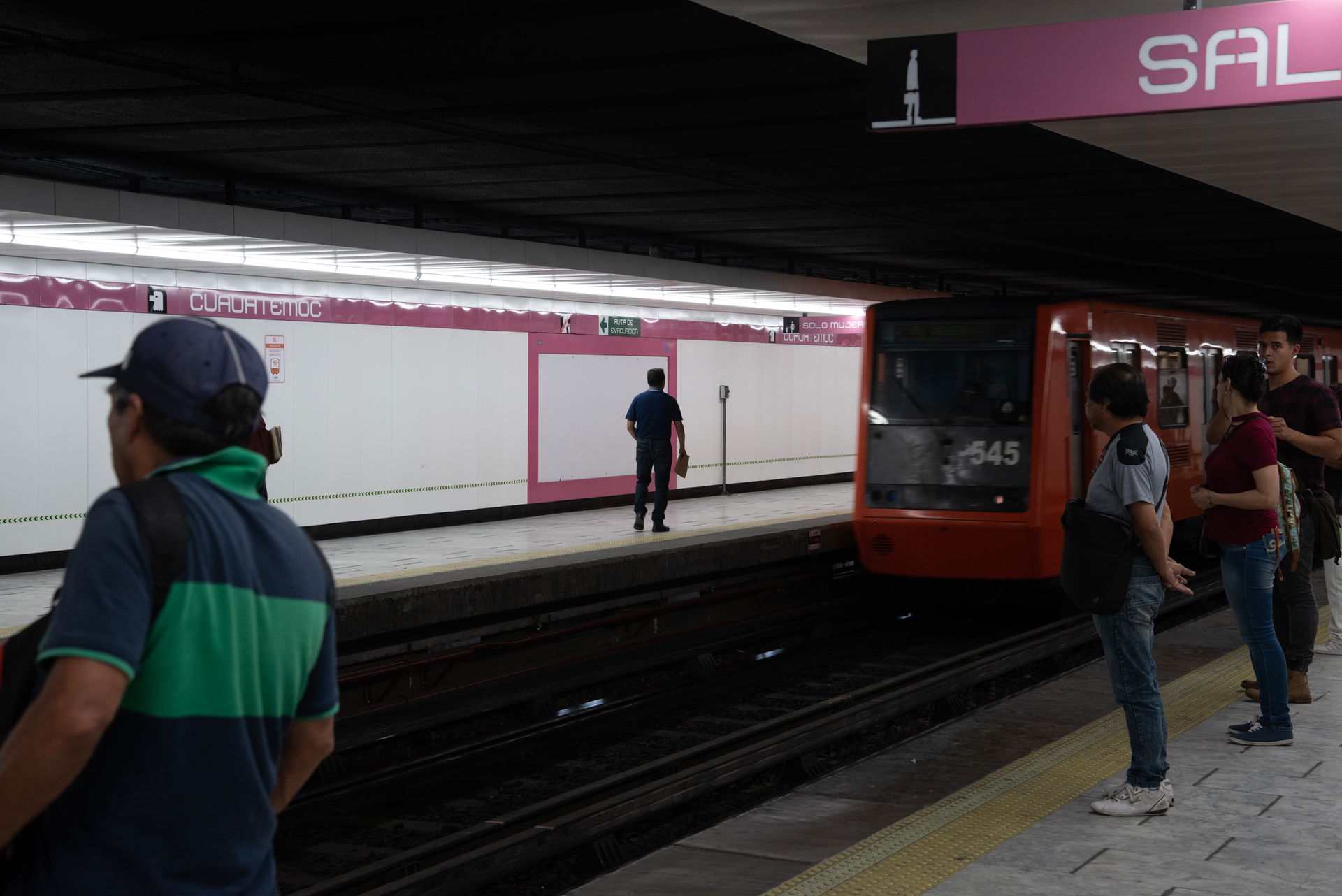 Mexico City Metro Cuauhtémoc station, August 2018