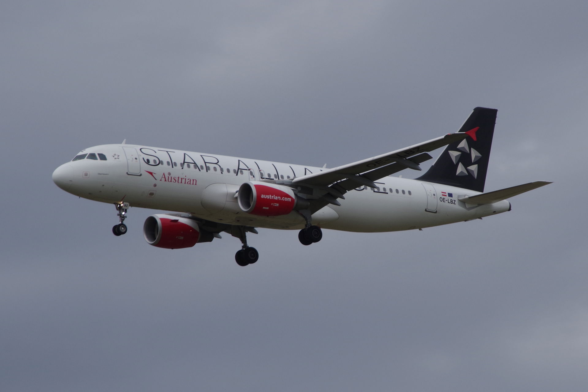 Airbus A320-214 (c/n 5181, OE-LBZ) of Austrian Airlines marked …