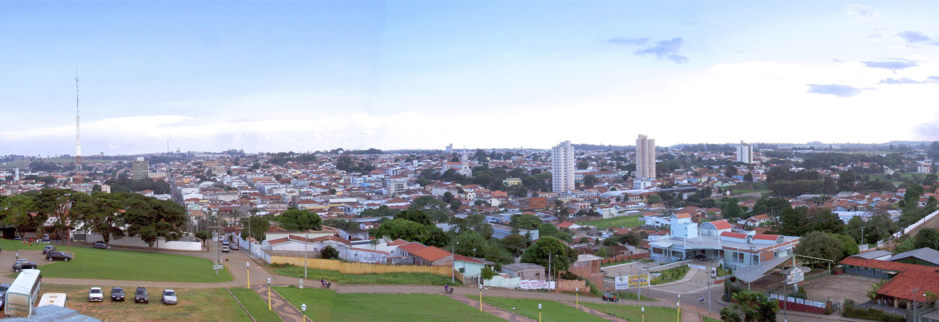 Vista parcial de Avaré, São Paulo, Brasil