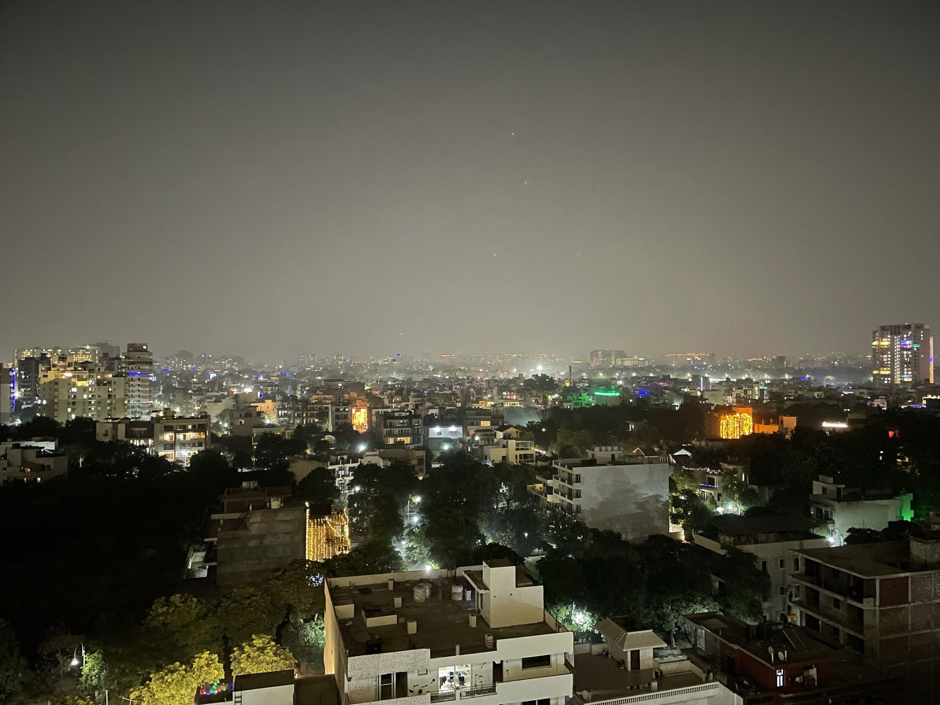 Sector-47, Gurgaon at night