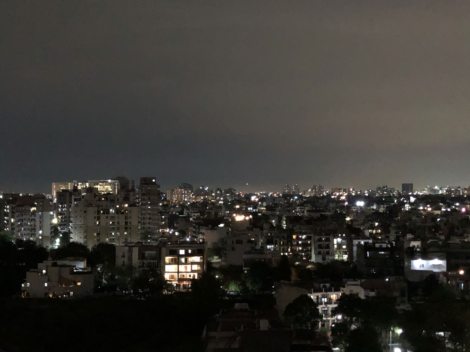 Sector-47, Gurgaon at night