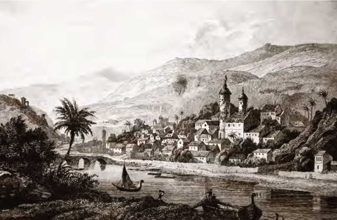 View of São João del-Rei, Minas Gerais
Engraving by François Hi…