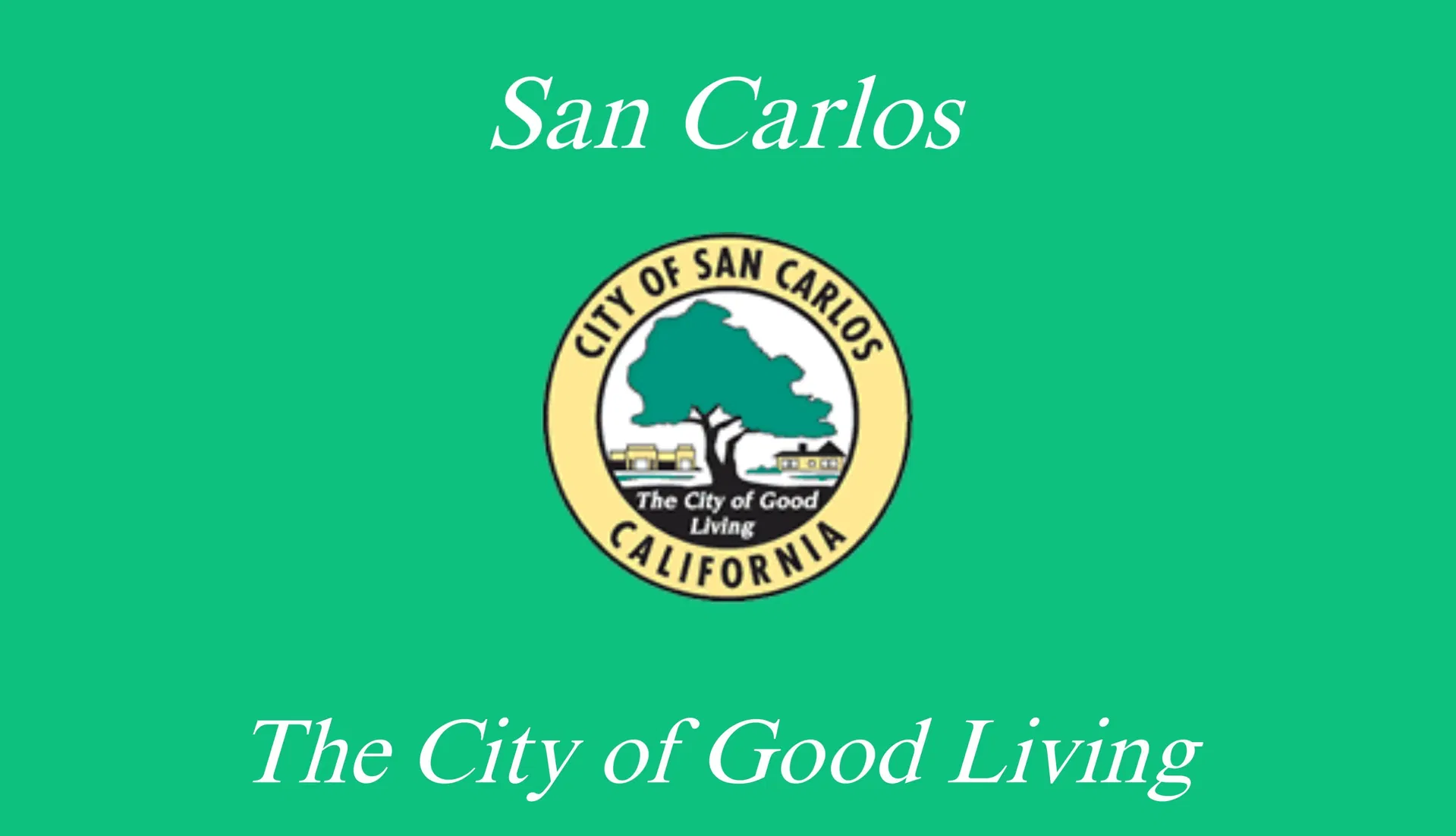 Flag of San Carlos, California