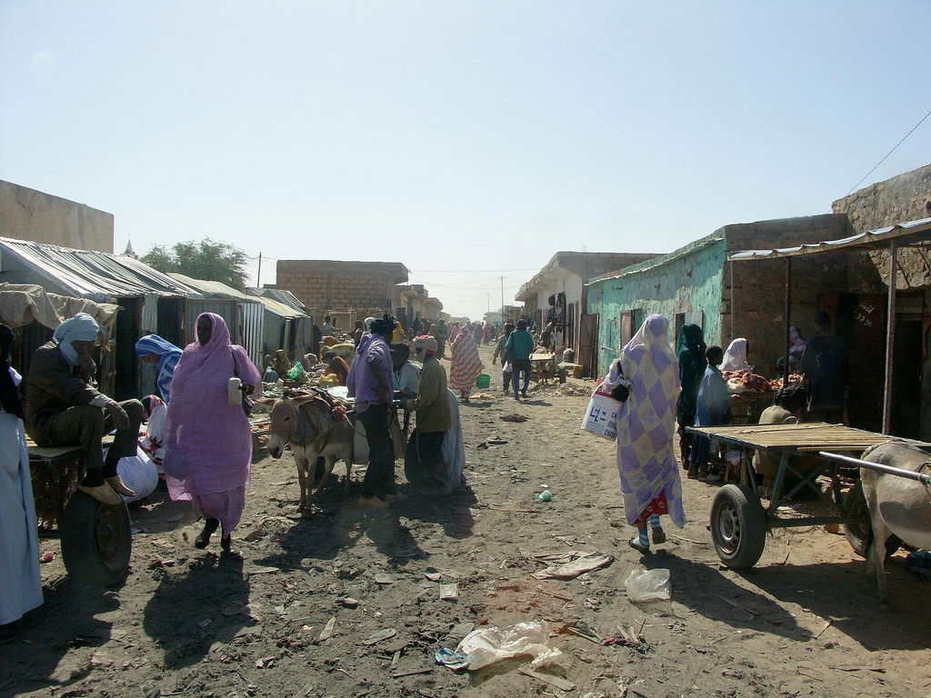 Morning market; Kiffa, Mauritania.