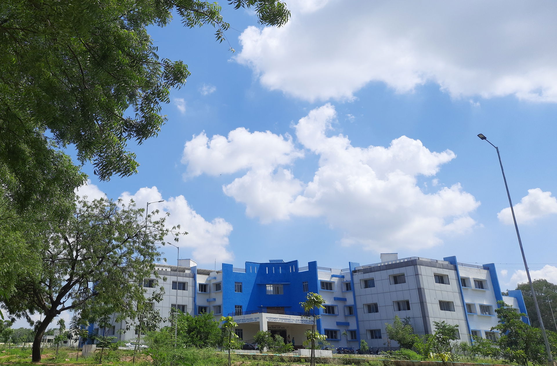 This is the image of mechanical and civil Engineering block GE…