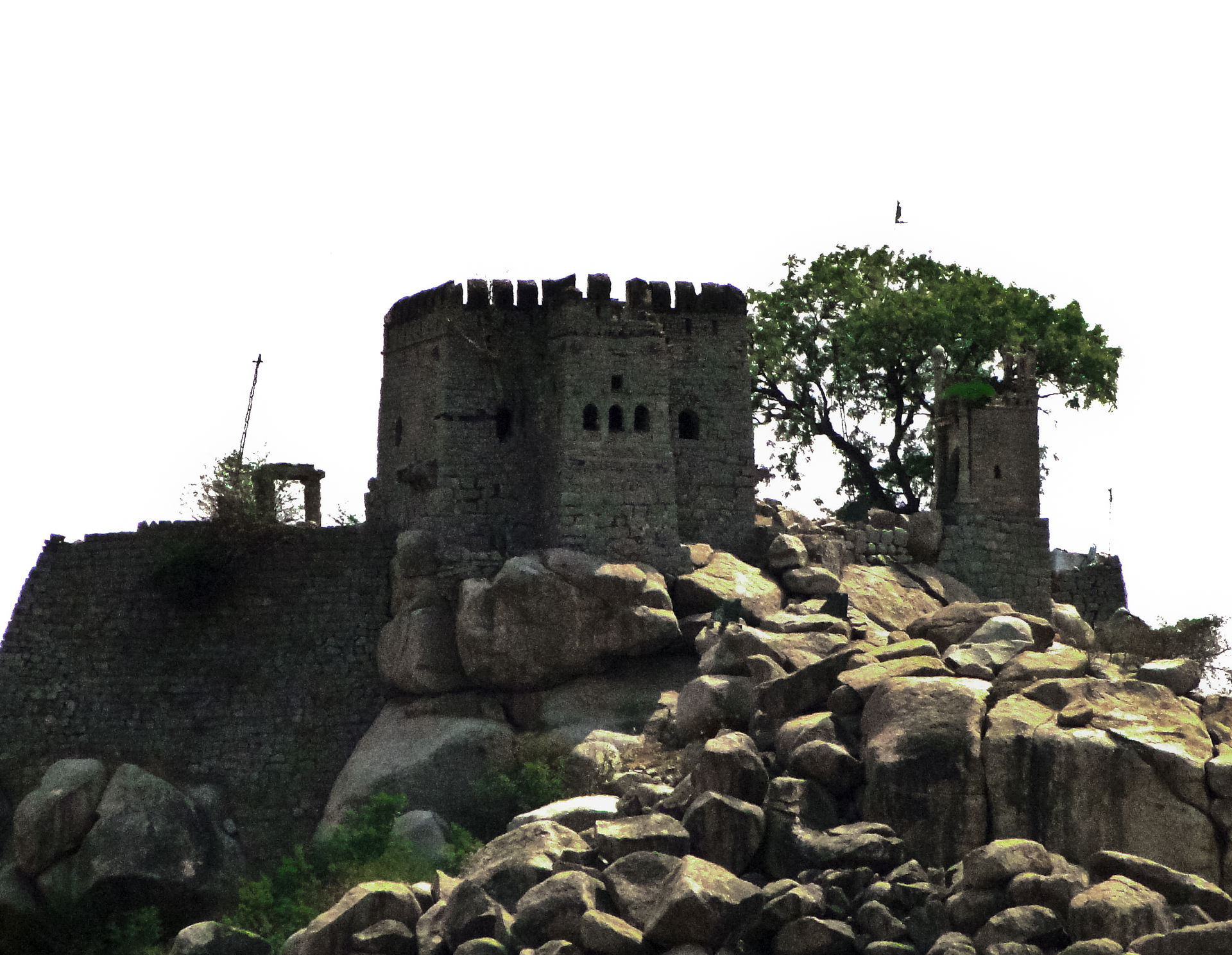 A monument on hill top