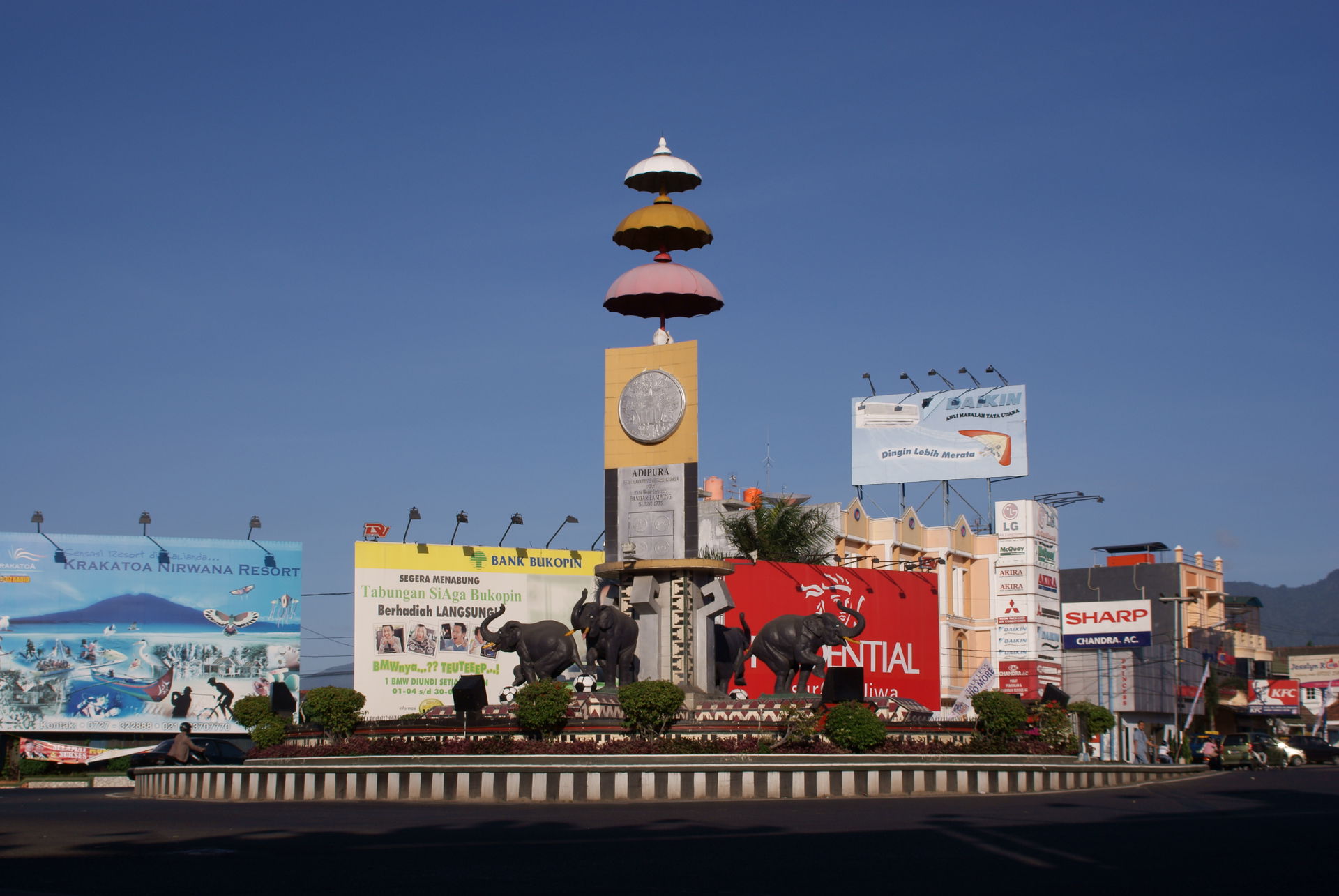 Adipura Monument, Bandar Lampung, Indonesia