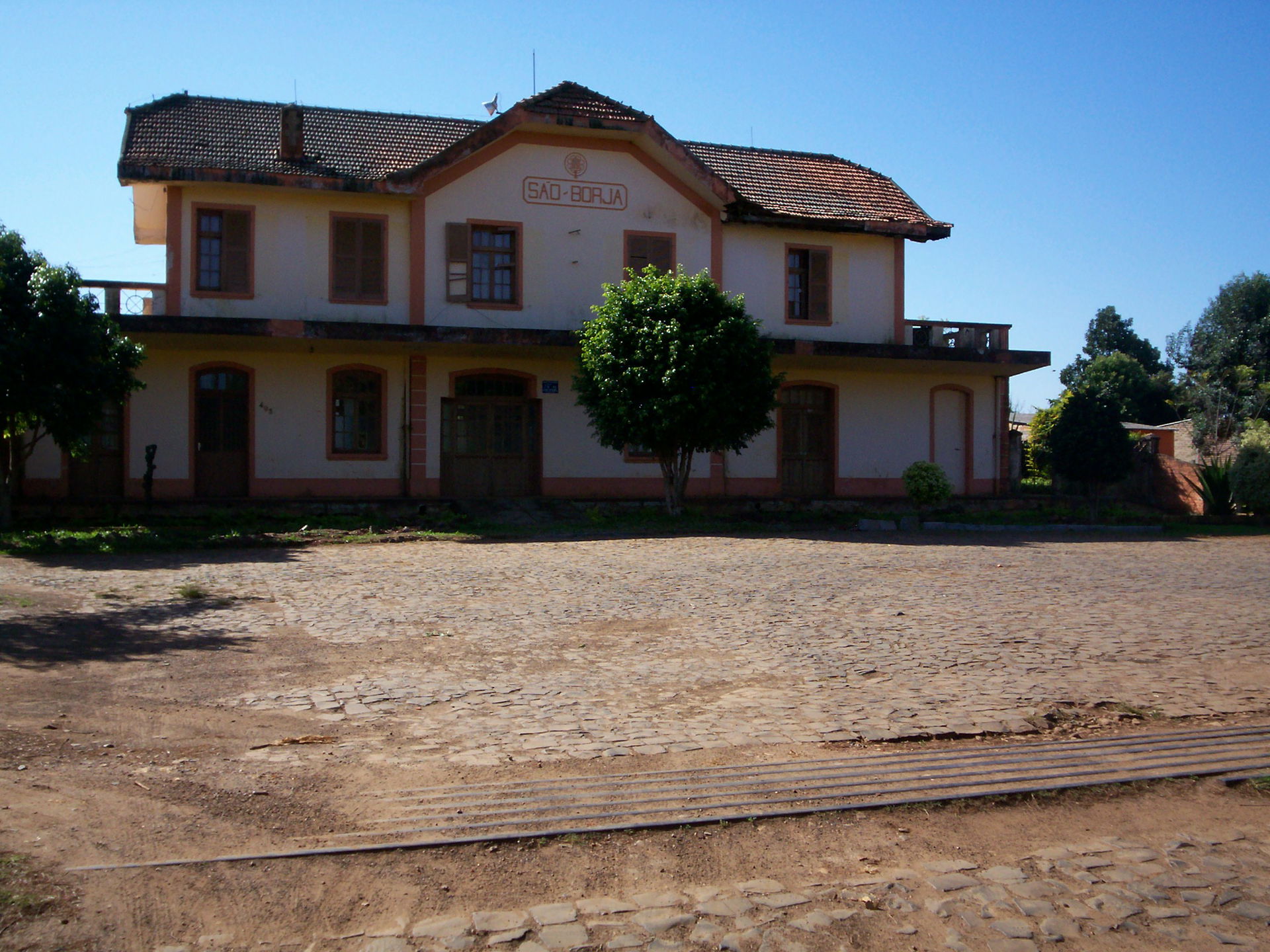 Antigua estación ferroviaria de São Borja.