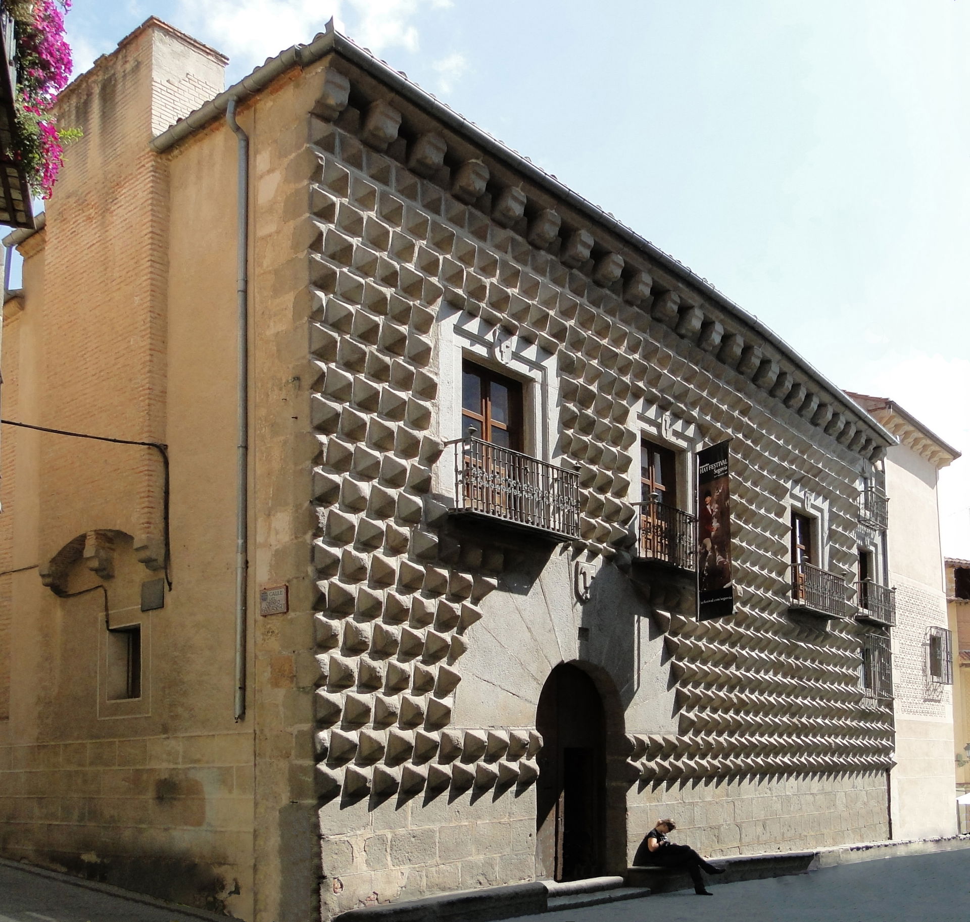 Casa de los Picos (15th century), Segovia, Spain.