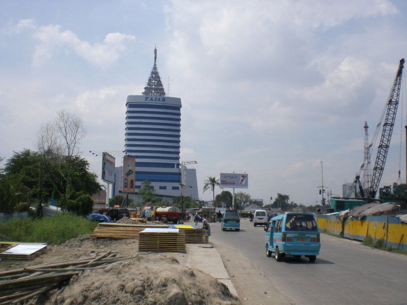 Skyscraper Graha Pena in Makassar, Indonesia