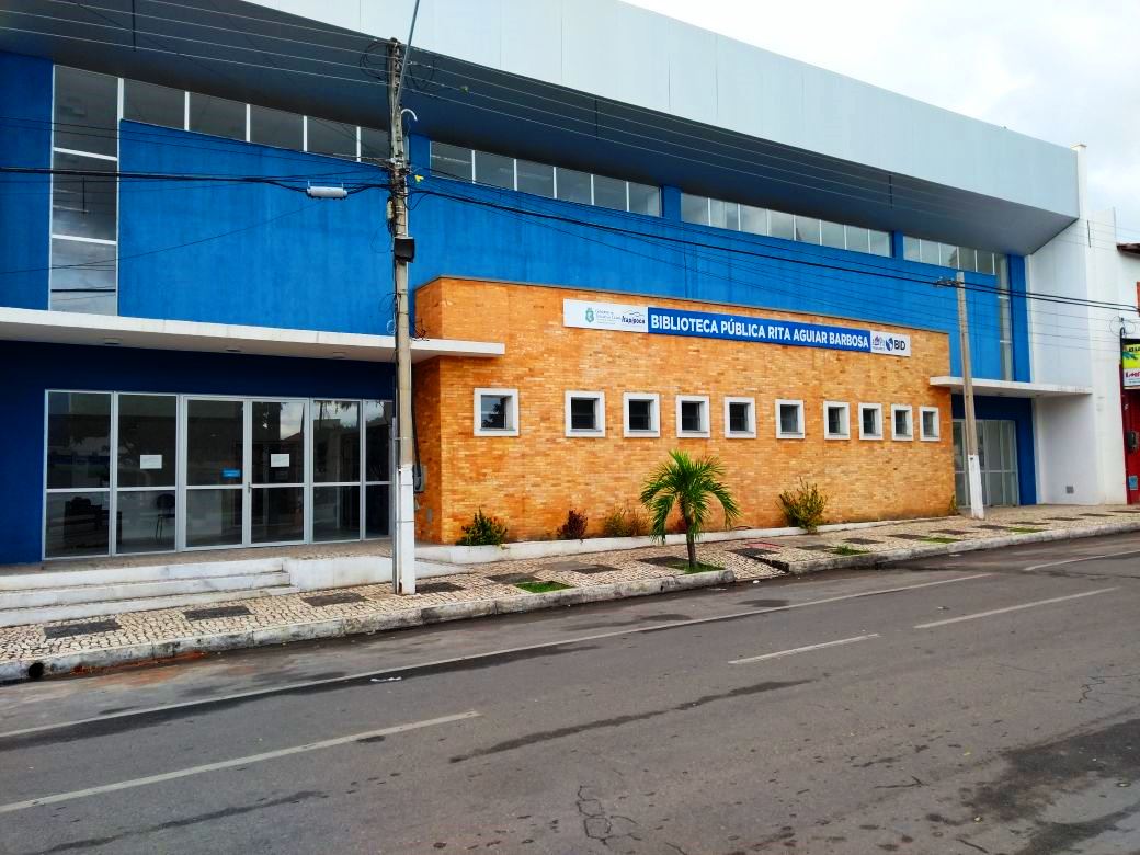 Biblioteca Pública em Itapipoca, Ceará, Brasil.