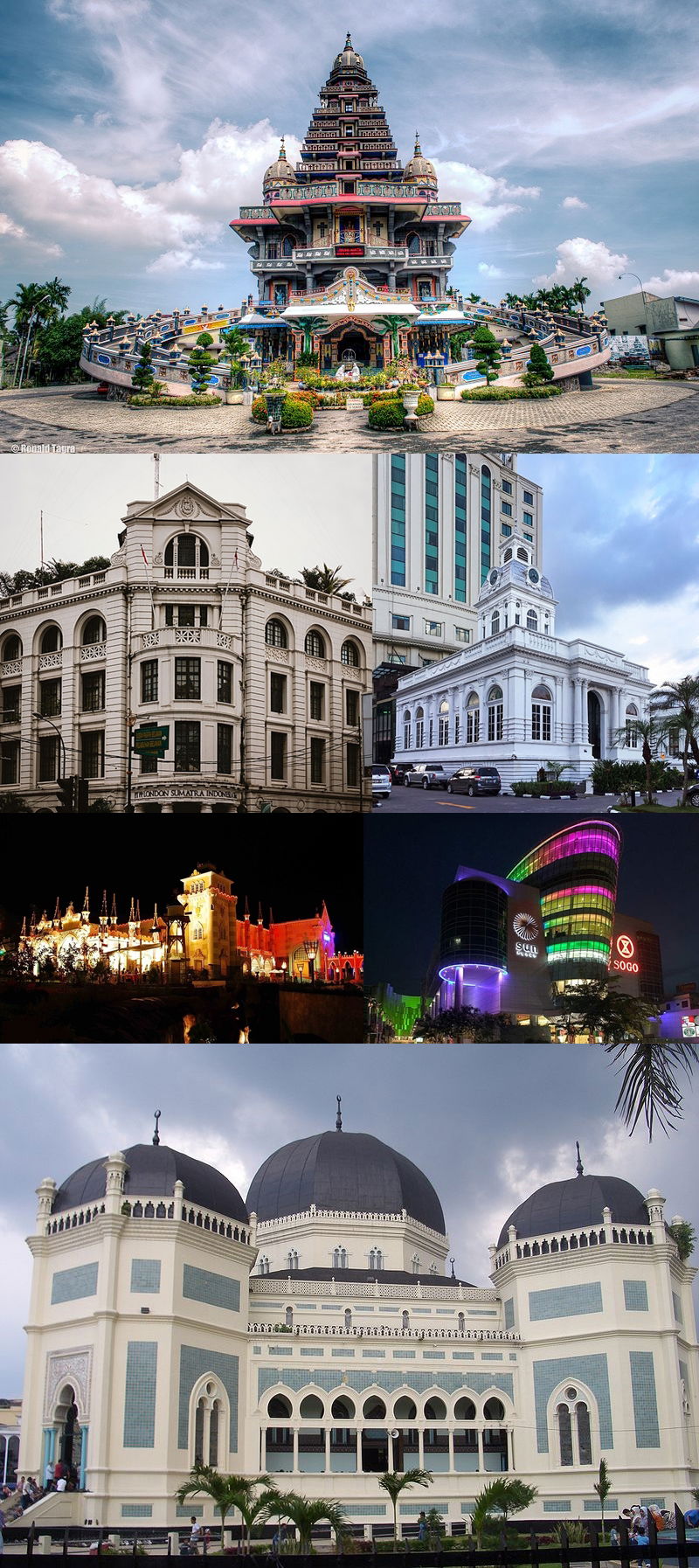 From top, left to right:
Graha Maria Annai Velangkanni Church, …