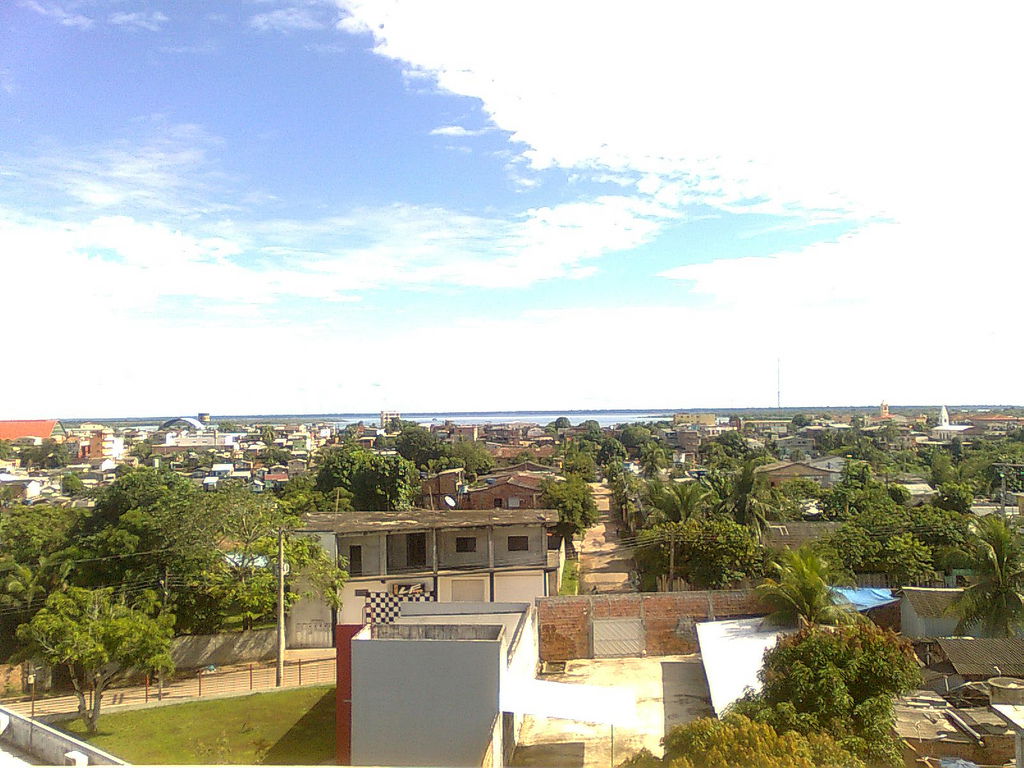 Partial view of Coari, Amazonas, Brazil.