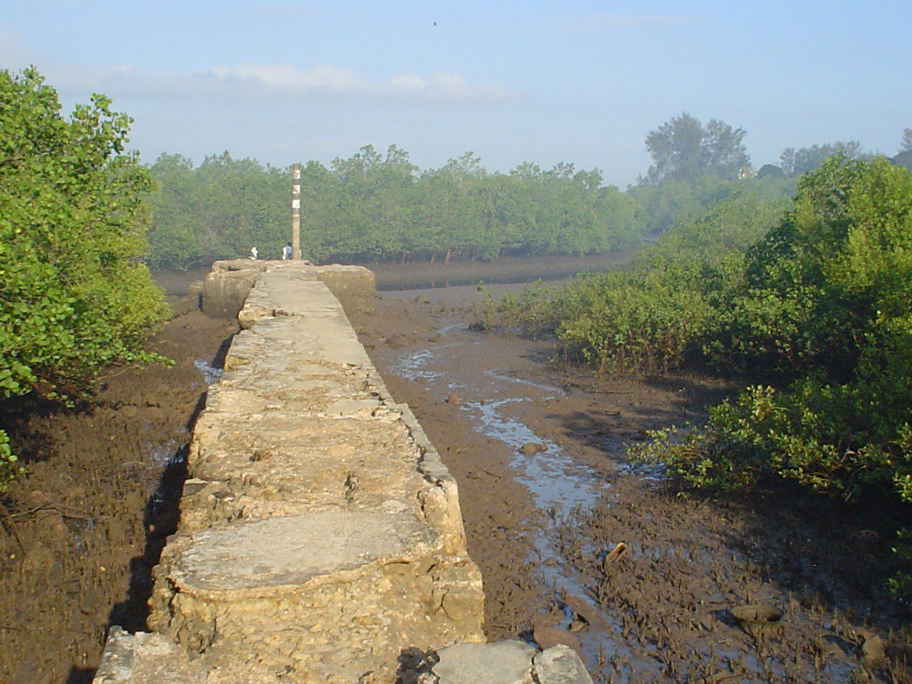The jetty of Chake-Chake, 'capital' of Pemba Island (Tanzania) …