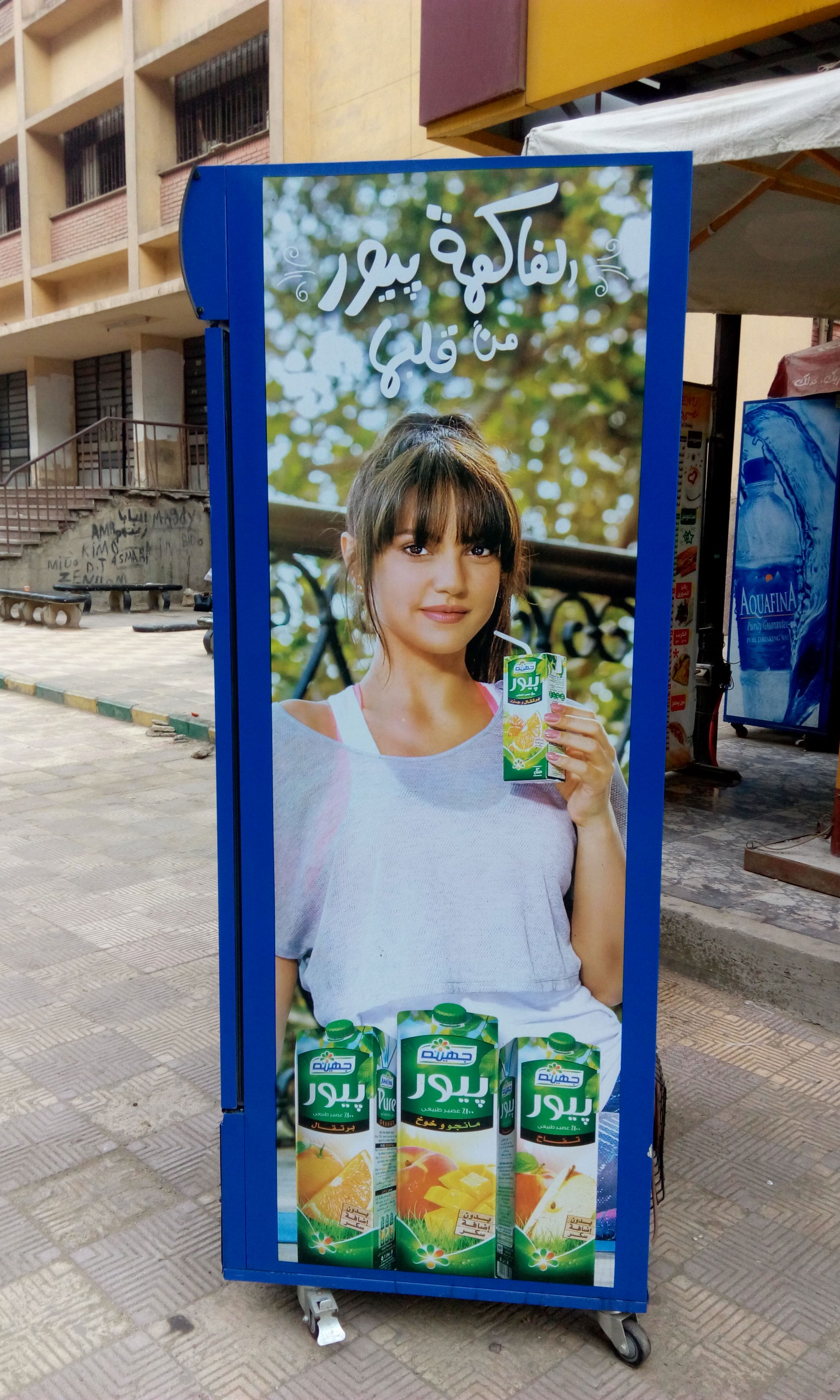 Dorra on Juhayna refrigerator in Ain Shams University