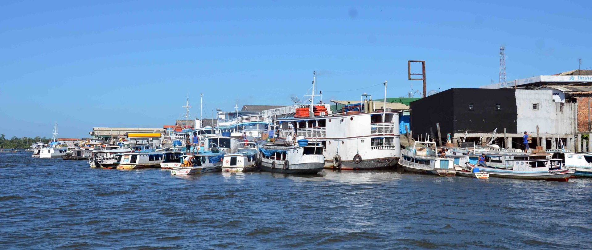 Foto da cidade de Cametá, Pará. Tirada por Celso Abreu.