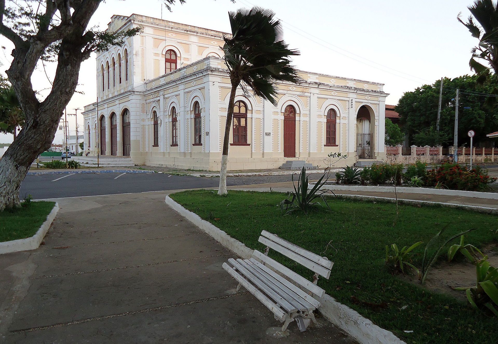 Bem tombado em Camocim, Ceará, Brasil. Estação Ferroviária de C…