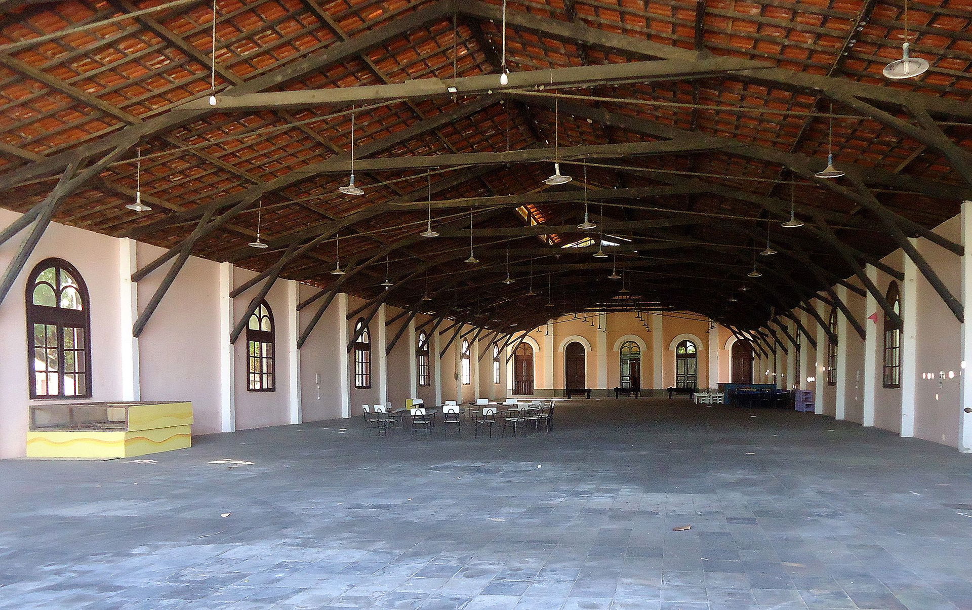 Bem tombado em Camocim, Ceará, Brasil. Estação Ferroviária de C…