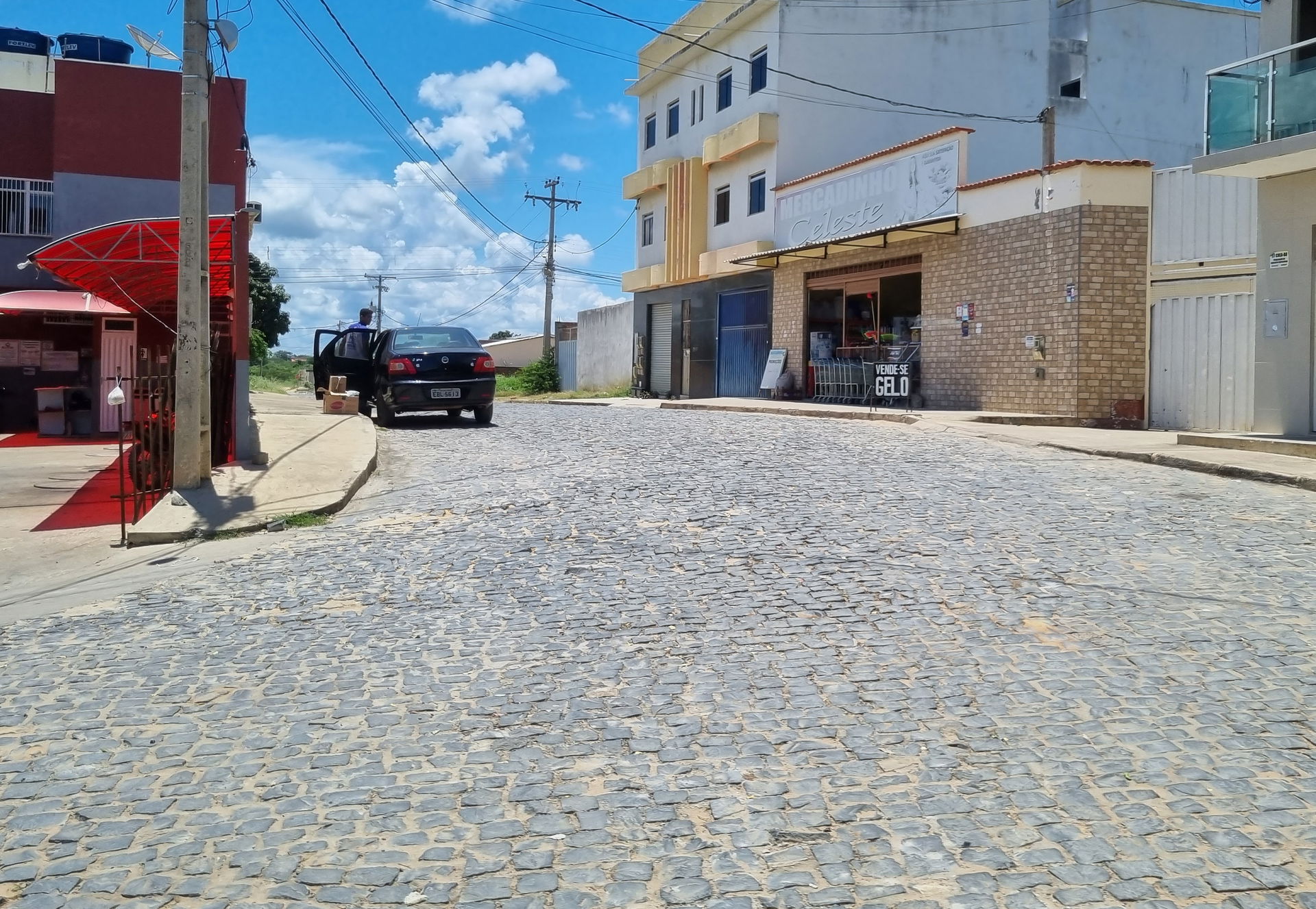 Rua em Bom Jesus da Lapa - BA.