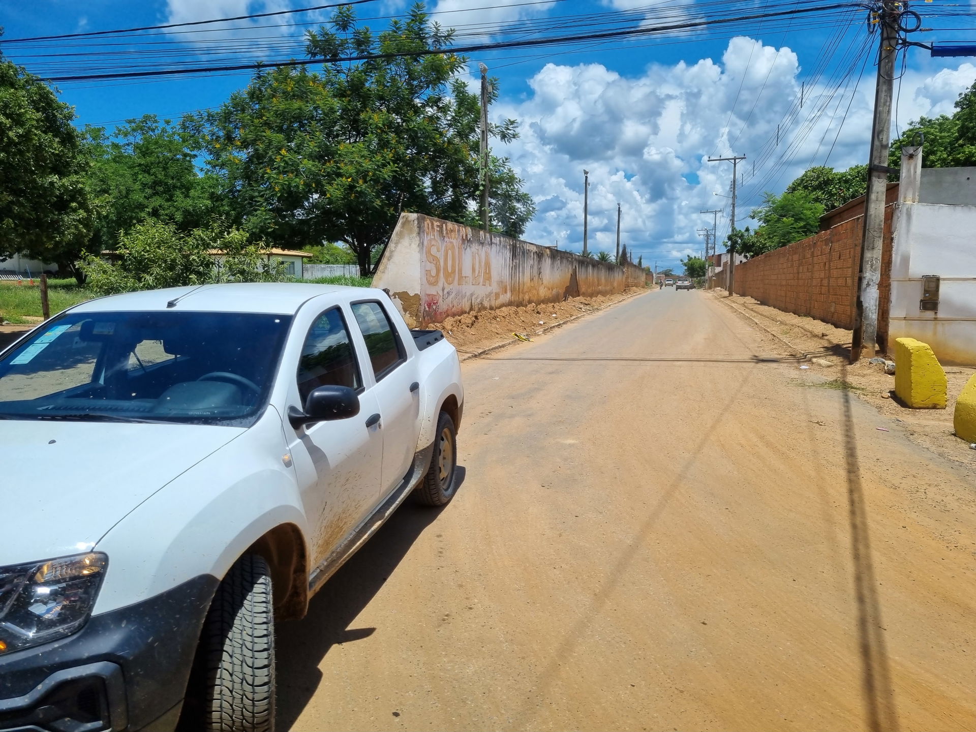 Rua em Bom Jesus da Lapa - BA.