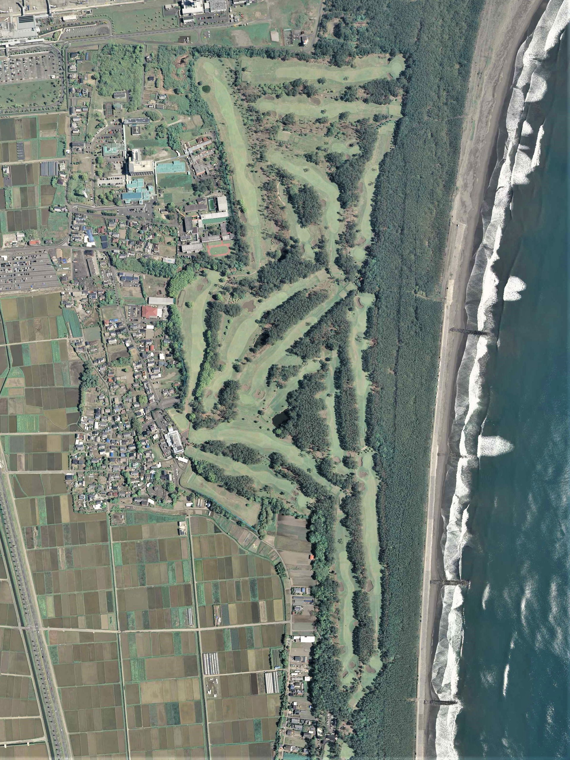 Miyazaki Country Club, Miyazaki Miyazaki Aerial photograph.2017